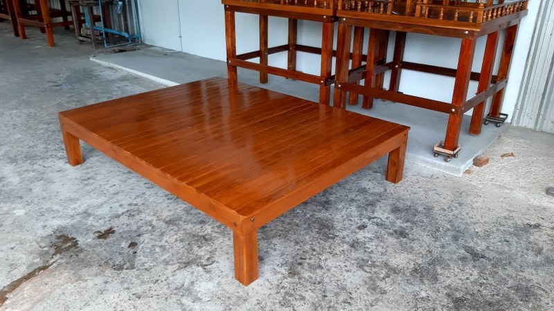 เตียงเเคร่ 5 ฟุต ขนาด 150x200 สูง 40 ซม.