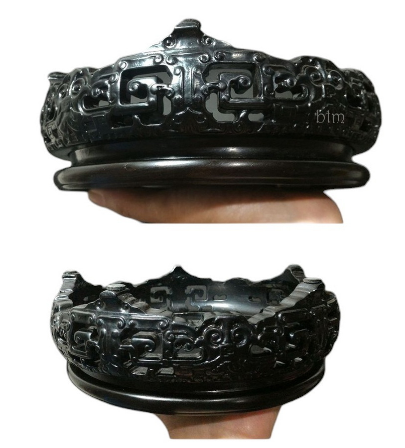 กี๋หรือฐานไม้สไตล์จีน -BPT041-