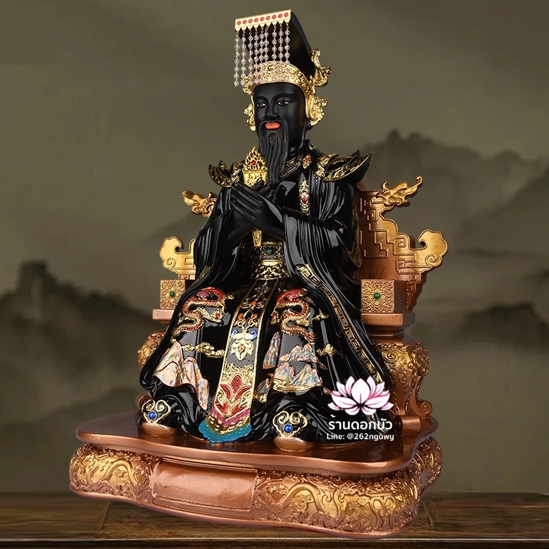 พญายมราช เหงี่ยมล่ออ๋อง หรือ เงี่ยมล่ออ๋อง งานเรซิ่นคุณภาพสูง ขนาด 12/16/19/26 นิ้ว