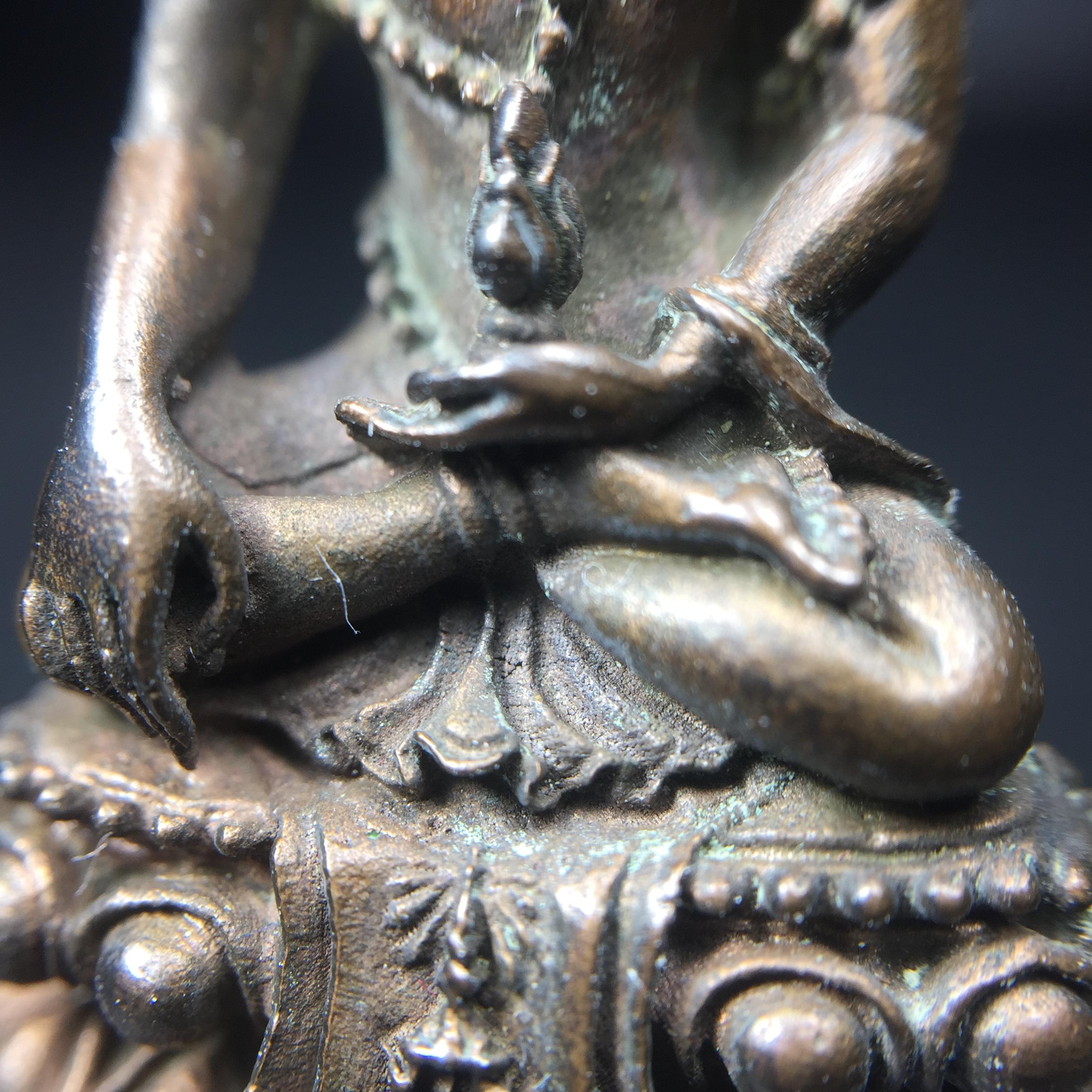 พระกริ่งศิรากาศ ภปร.(วัตถุมงคล"คุ้มเกล้าฯ") โรงพยาบาลภูมิพล เนื้อนวโลหะพิมพ์หน้าไทย (ในหลวงรัชกาลที่9เสด็จเททอง)(พิธีใหญ่)(นิยม)