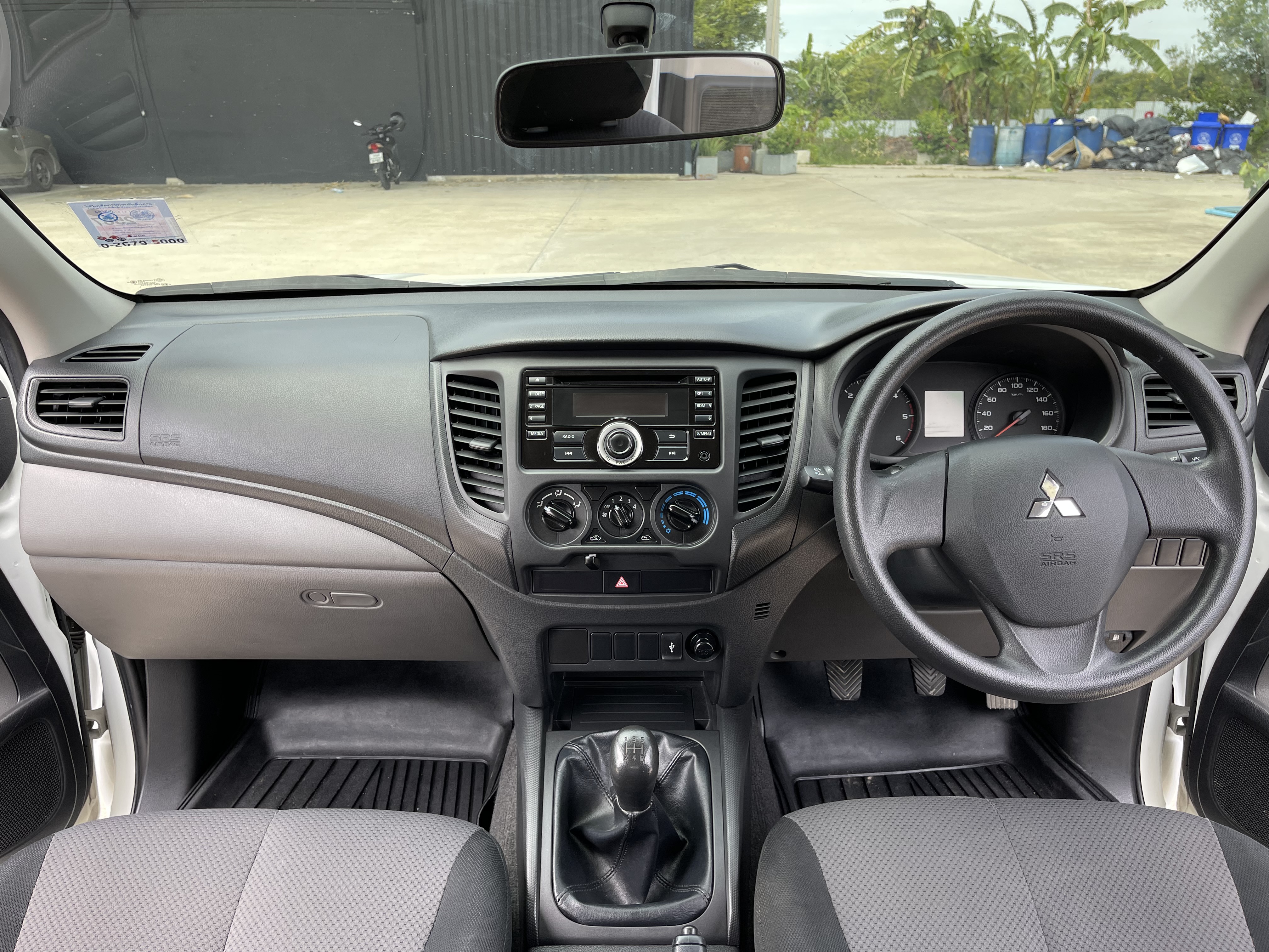 Mitsubishi Triton All New Cab 2.5 GL 2019 ขาว