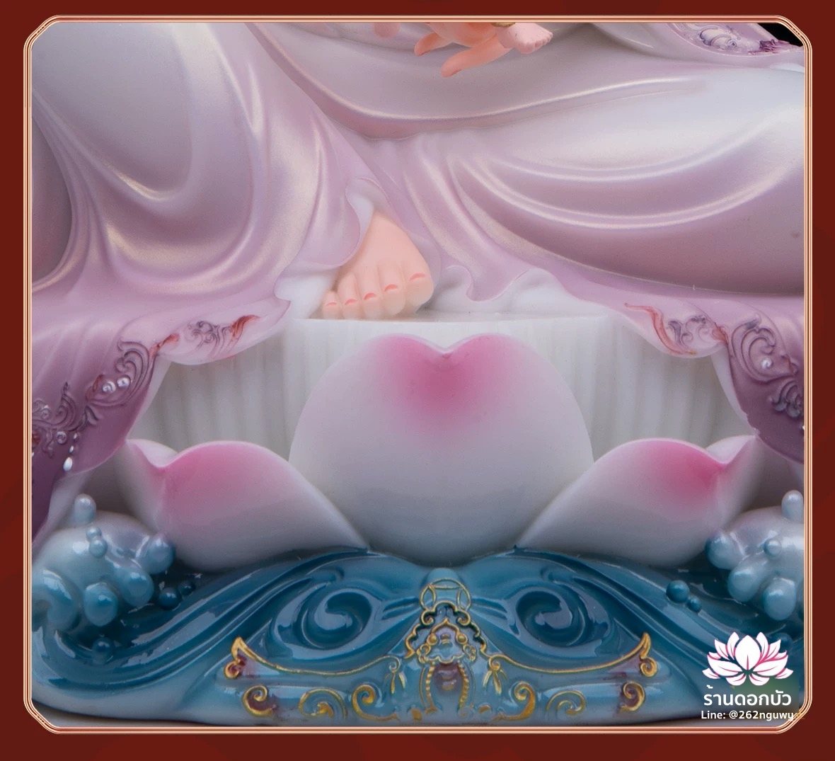 พระโพธิสัตว์กวนอิมปางประทานบุตร พระแม่กวนอิมประทานบุตร งานหินอ่อนคุณภาพสูง ขนาด 12/16/19/26/36 นิ้ว