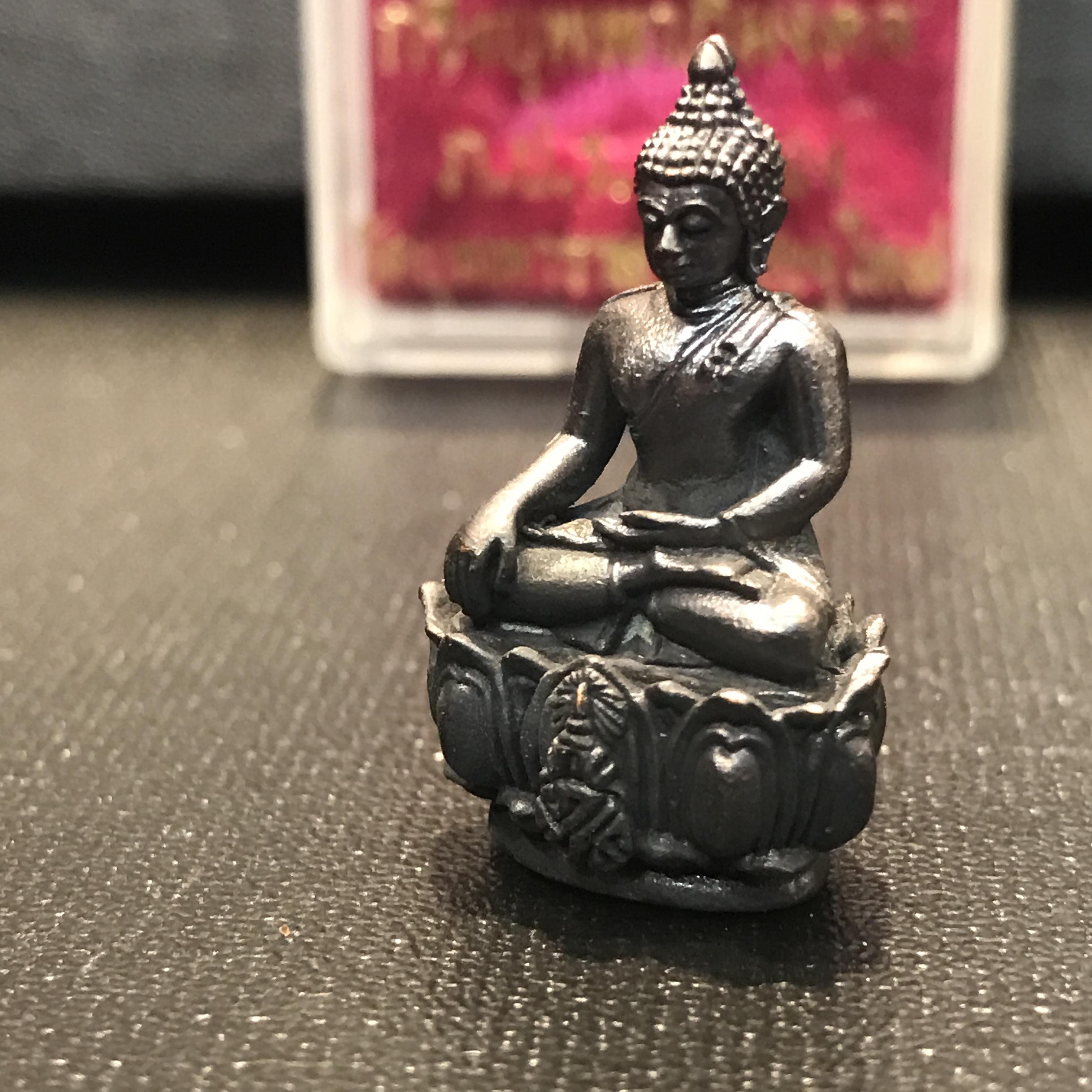 พระชัยวัฒน์บุพพาภิมงคล ภปร. วัดบุพพาราม ปี2519 เนื้อนวะโลหะ(***พระดีที่พ่อสร้างและพระราชทานนาม***)