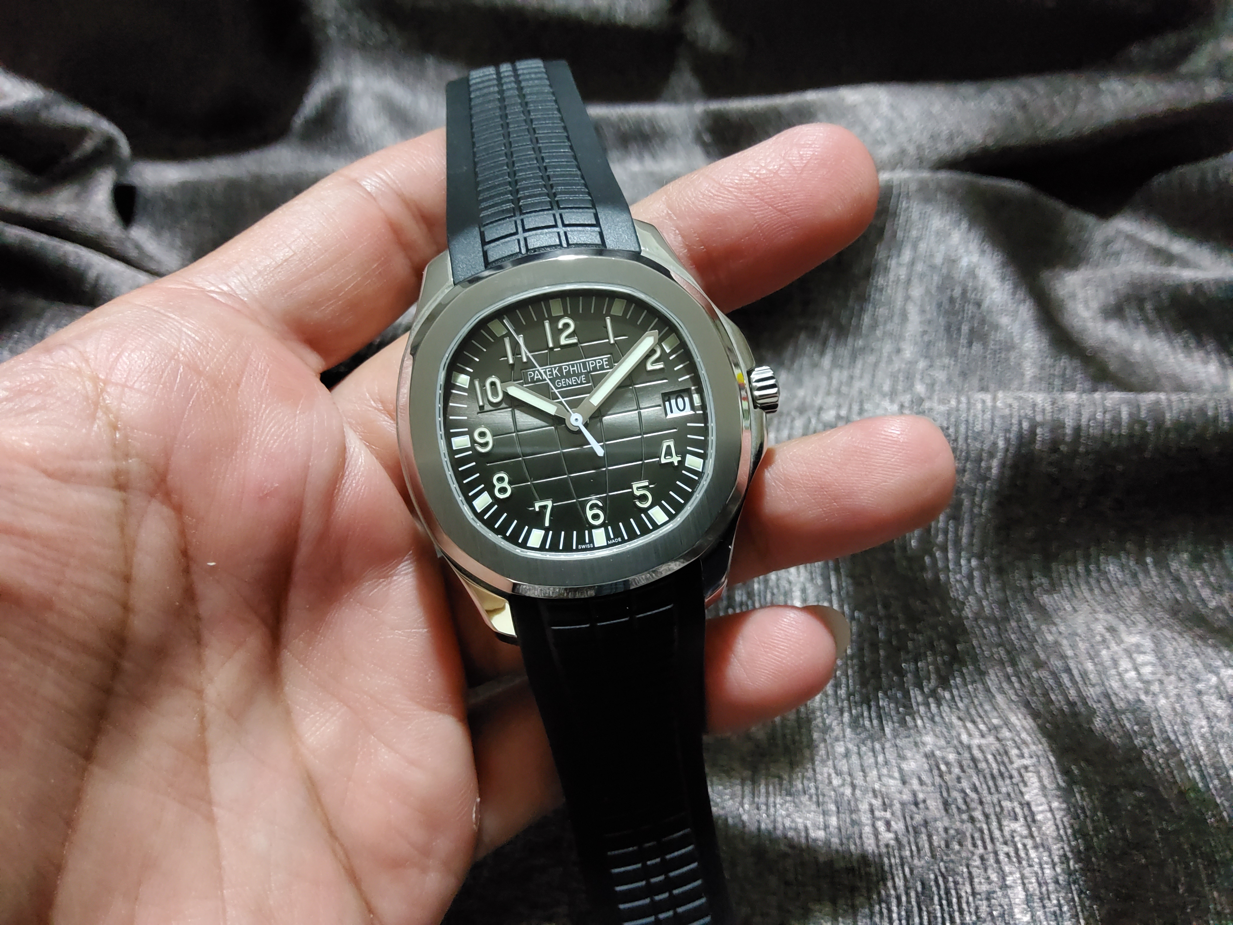 NEW!!! PATEK AQUANAUT JUMBO 5167 กลไกโคลน (40MM.)