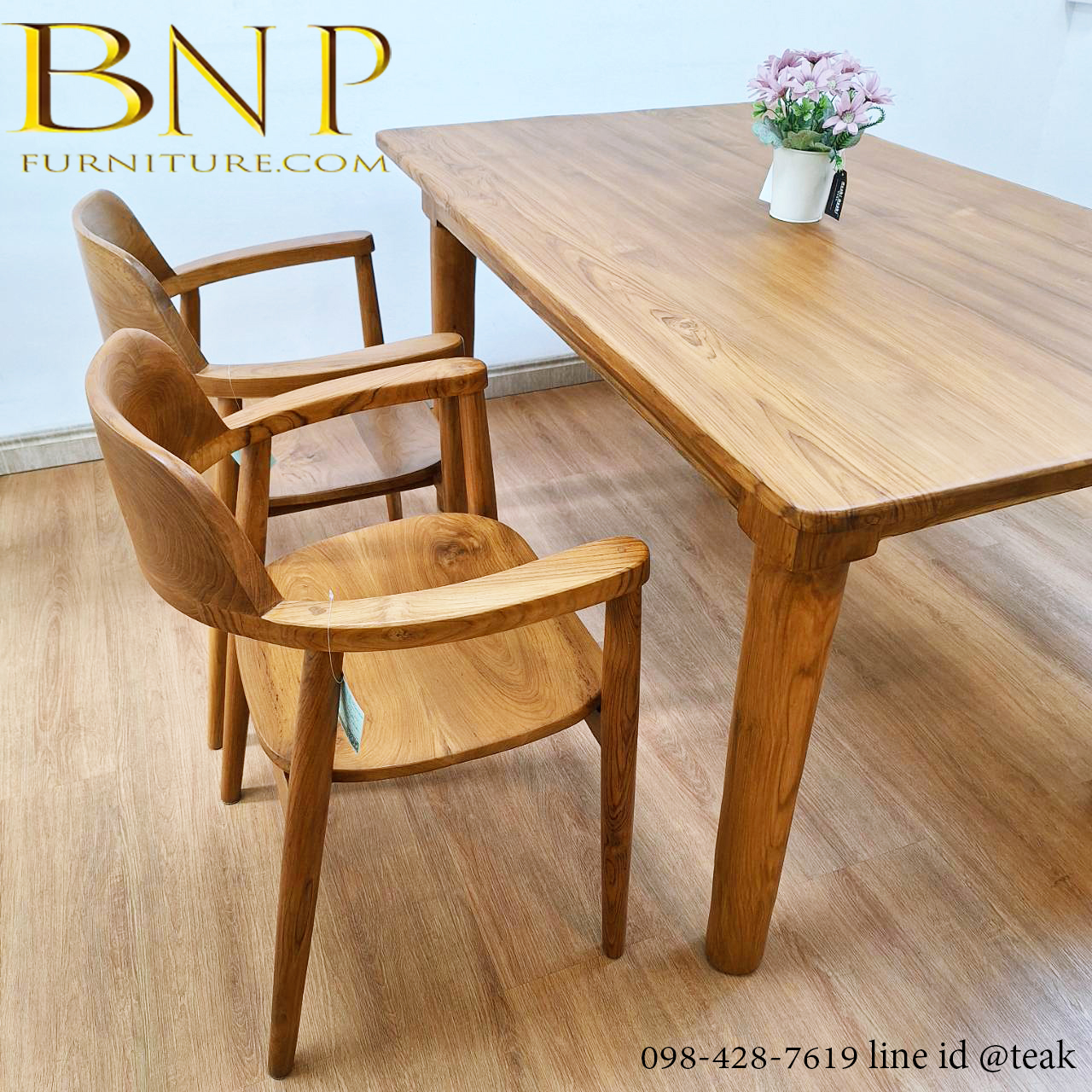 โต๊ะกินข้าว 4 ที่นั่ง รุ่น โอปอล์