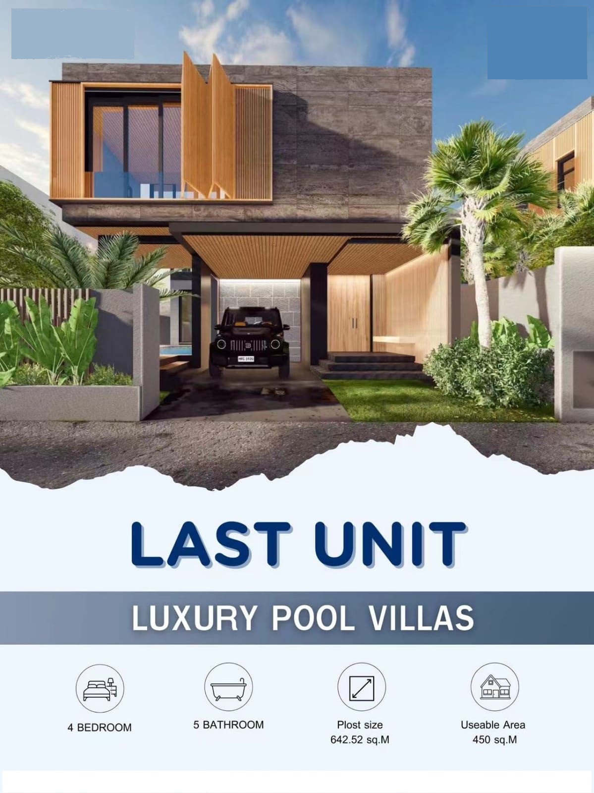 For Sale : Chalong, Luxury Private Pool Villas, 4 bedrooms 5 bathrooms