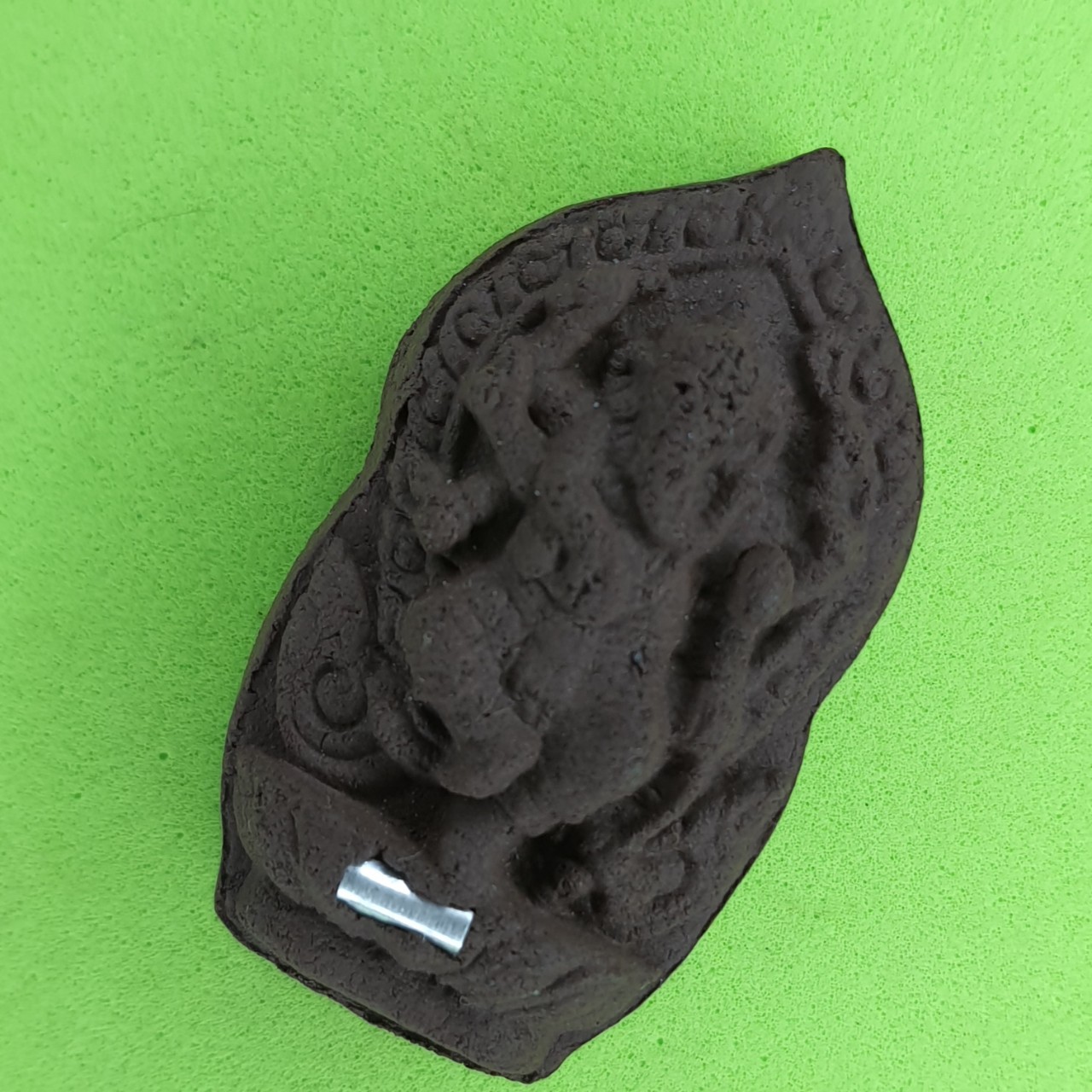 พระเครื่อง พระพิฆเนศ ฝังตะกรุด 100องค์ เนื้อแร่เหล็กน้ำพี้ พระพิฆเนศจี้ จี้พระพิฆเนศ พระเครื่อง พระ พระเครื่องพระพิฆเนศ พระพิฆเนศแท้