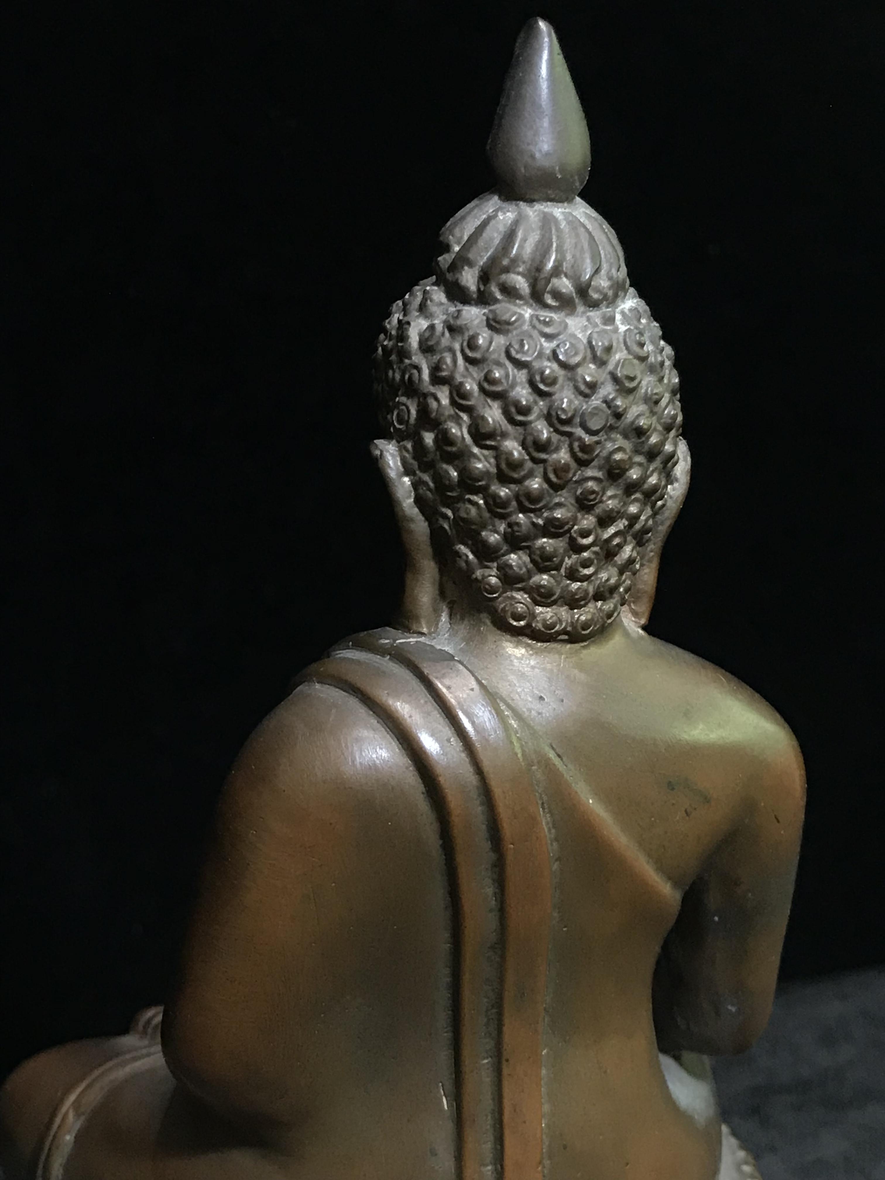 พระไพรีพินาศ วัดบวรนิเวศวิหาร ปี 2544 เนื้อสัมฤทธิ์ หน้าตัก 3นิ้ว (นิยมหายาก)(1ใน2989องค์)