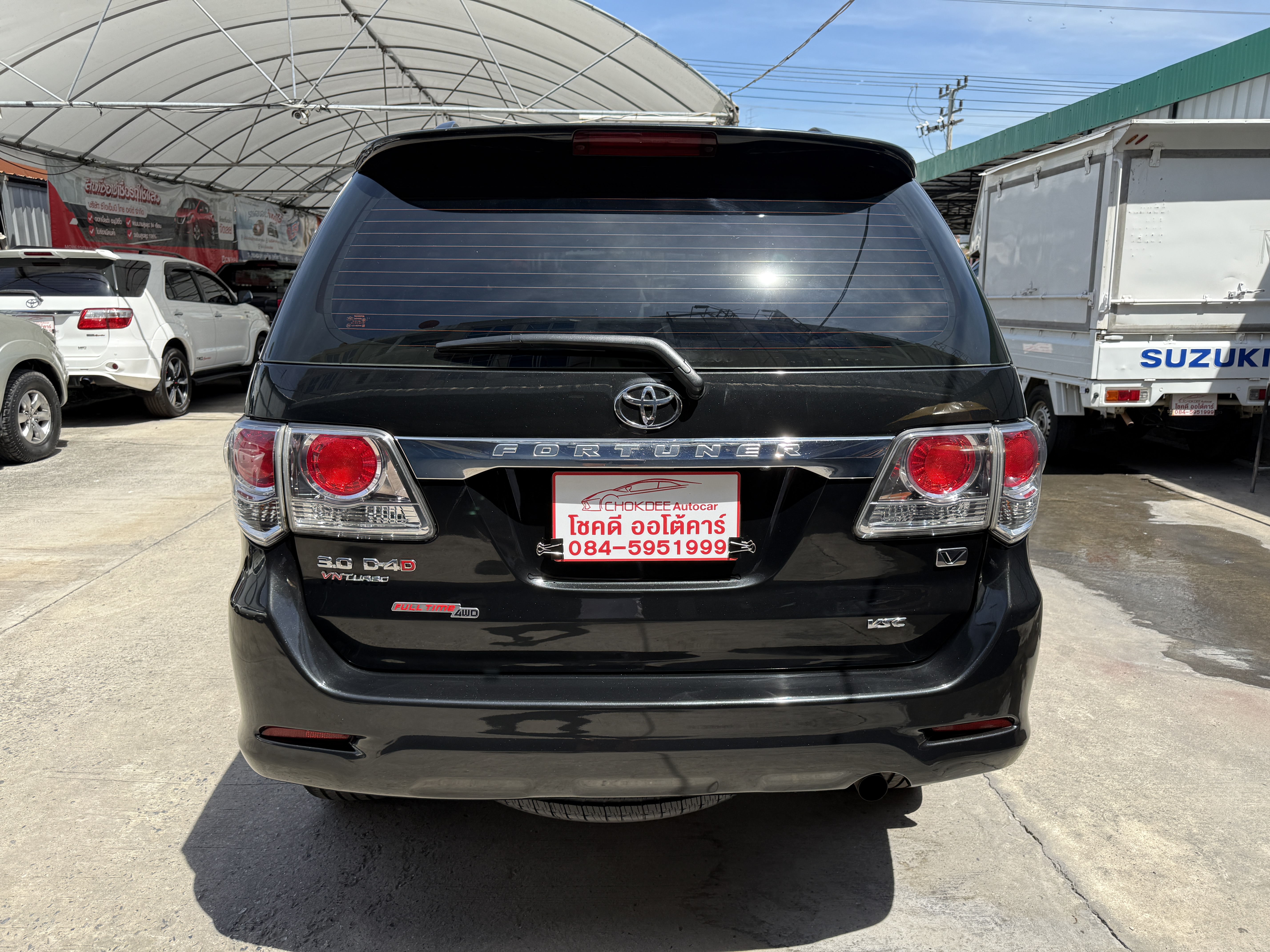 Toyota Fortuner Champ 3.0 V Navi 4WD At ปี 2013 ดำ