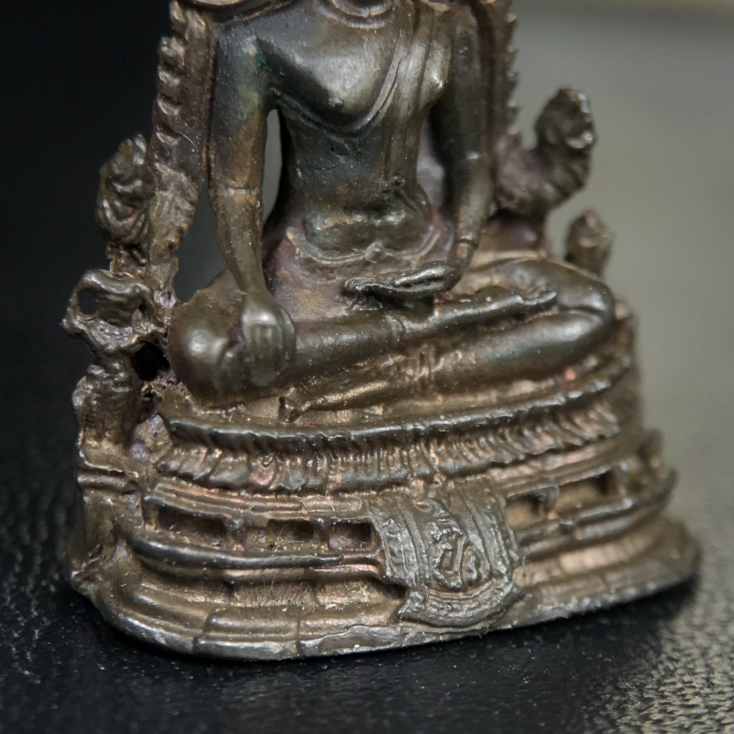 กริ่งพระพุทธชินราช ภปร. กองทัพภาคที่3จัดสร้าง ปี2517 เนื้อนวโลหะกล่องเดิม(คัดสภาพสวย)(หายาก)(ในหลวง ร.9 เสด็จในพิธี)