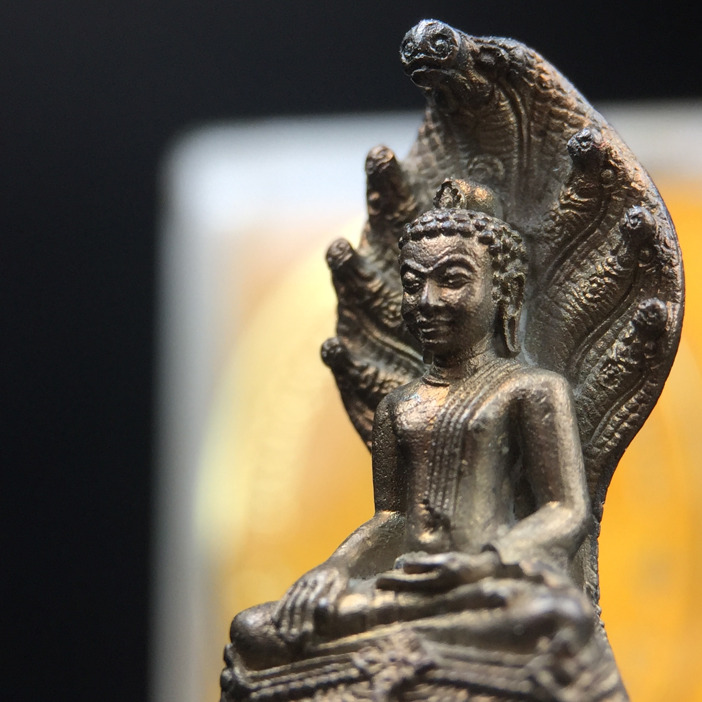 พระพุทธรูปนาคปรกปางมารวิชัย สธ. เนื่องวโรกาสสมเด็จพระเทพรัตนราชสุดาฯ ทรงเจริญพระชนมายุครบ 3 รอบ ปี2534 พระกริ่งนวโลหะ พิธีพุทธาภิเษก ณ วัดบวรนิเวศวิหาร โดยมีสมเด็จพระญาณสังวร สมเด็จพระสังฆราชเป็นองค์ประธาน(พิธีใหญ่ มวลสารดี พุทธศิลป์งดงาม)