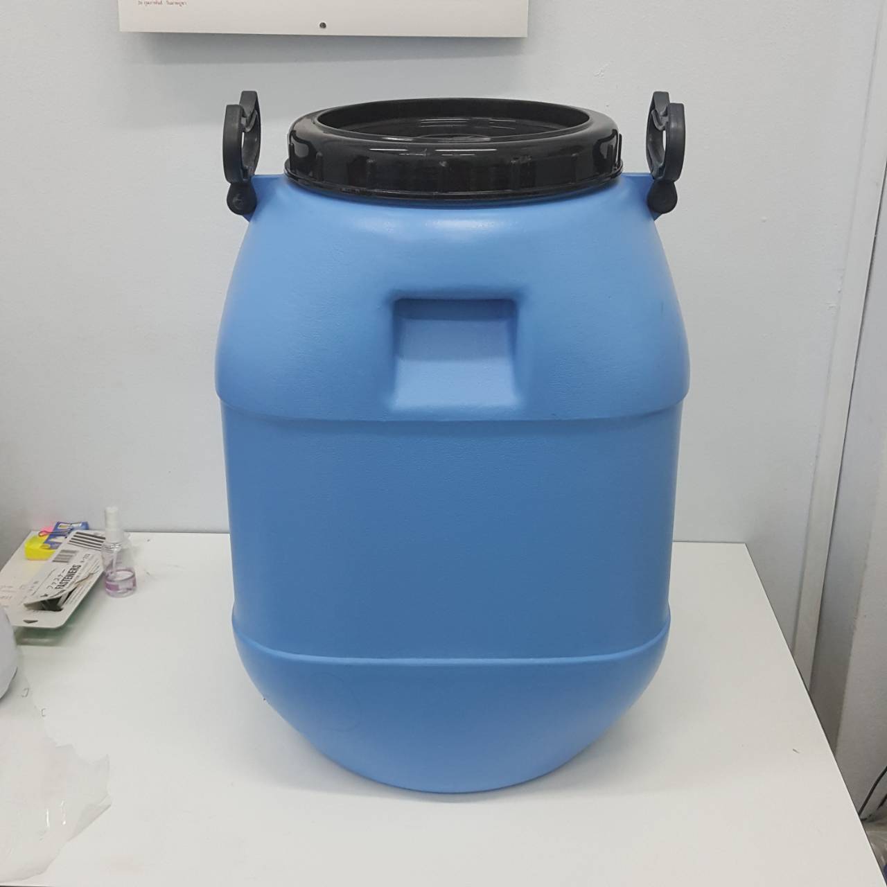 ถังหมักเหลี่ยม 50 ลิตร มีหู ฝาเกลียว