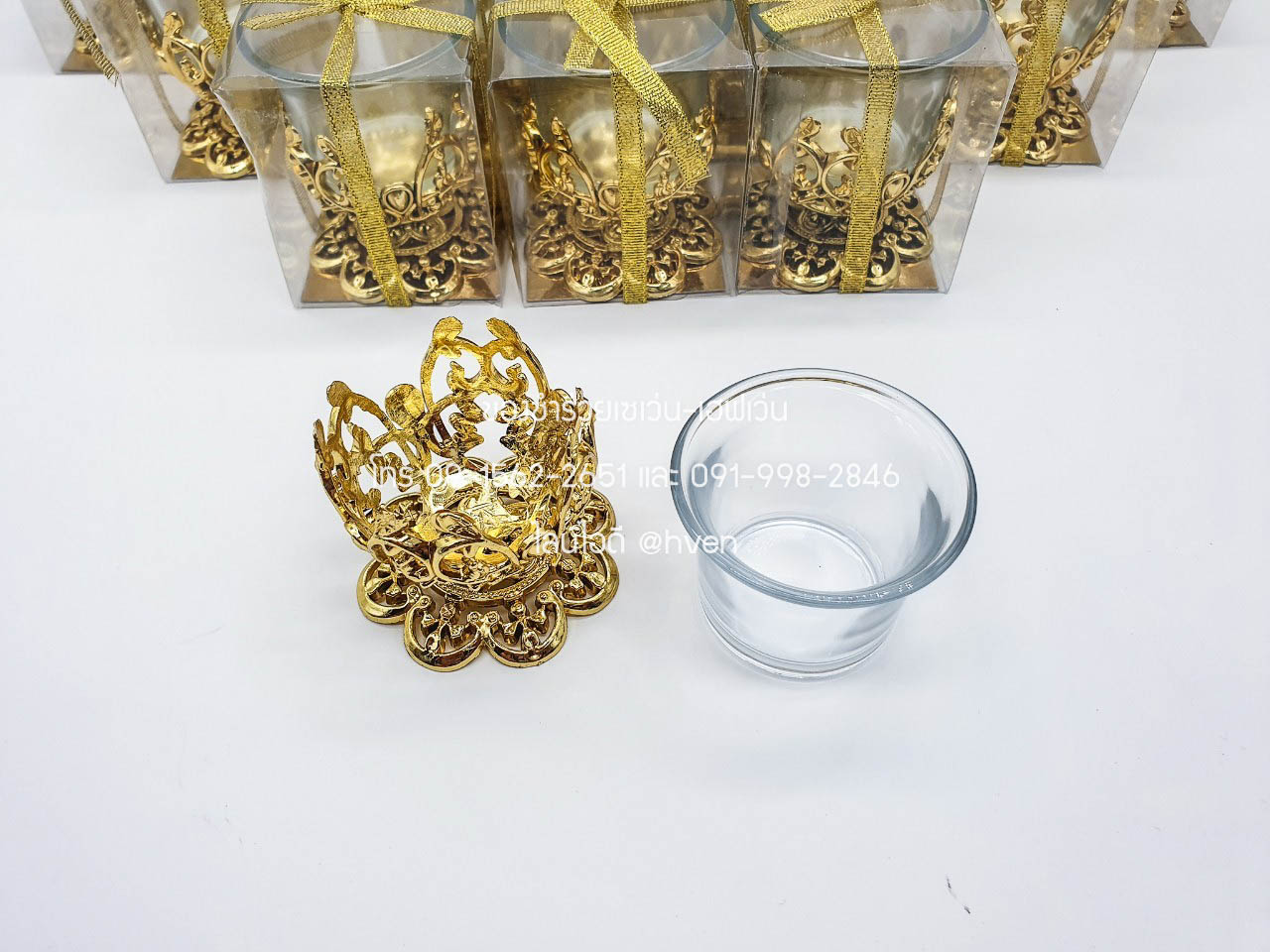 ของชำร่วยงานศพ ถ้วยเชิงเทียน