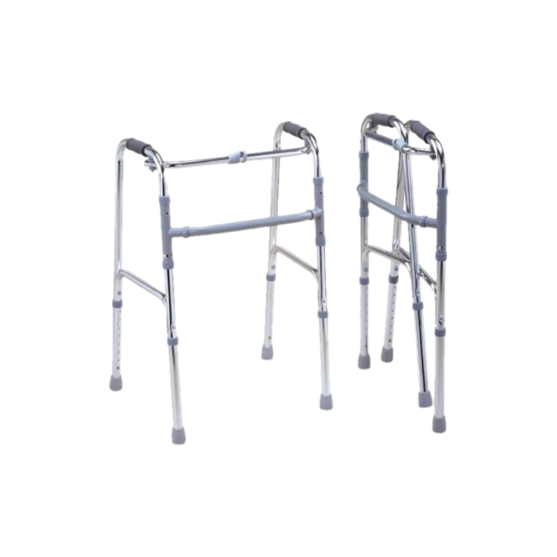 Walker รุ่นพับได้ ชนิดอลูมิเนียม-ขัดเงา