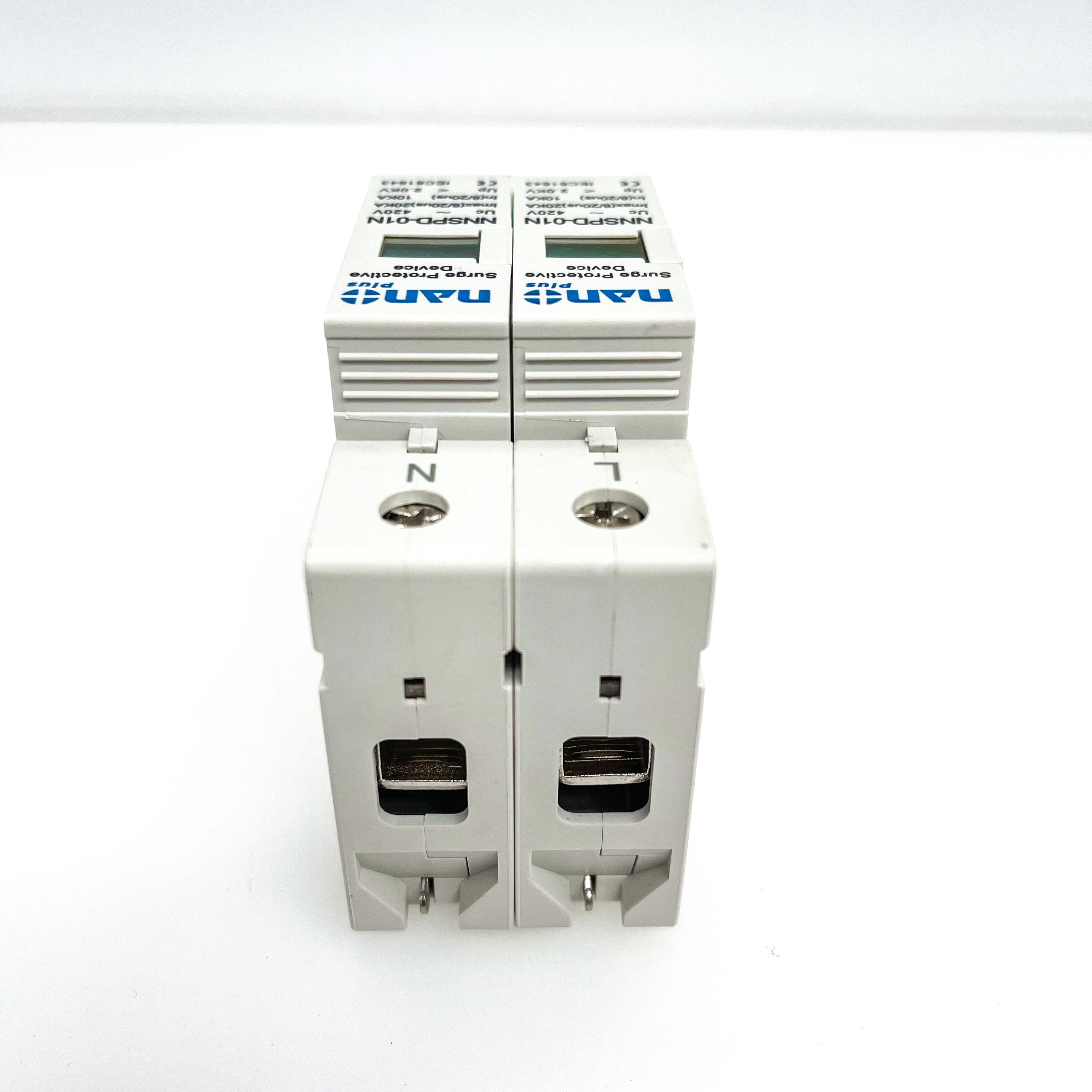 NANO กันฟ้าผ่า ป้องกันไฟกระชาก AC 10-20kA 1P+N Surge Protection NNSPD-01N SPD