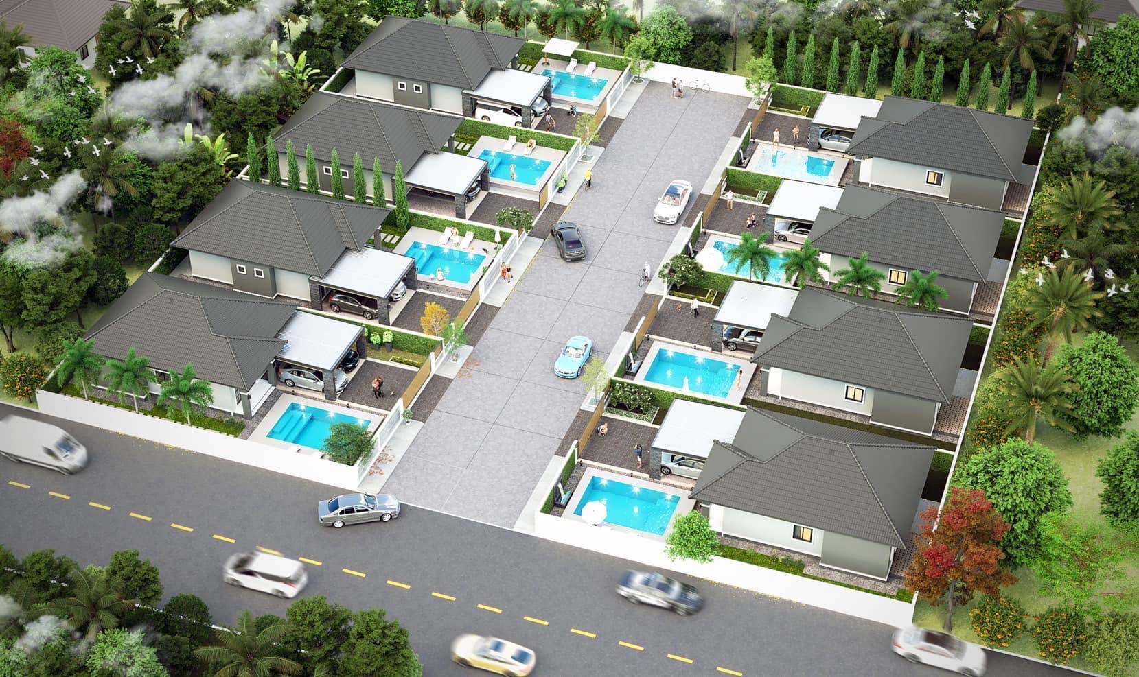 For Sales : Thalang, Brand New Thai Style Pool Villa, 3 bedrooms 2 bathrooms