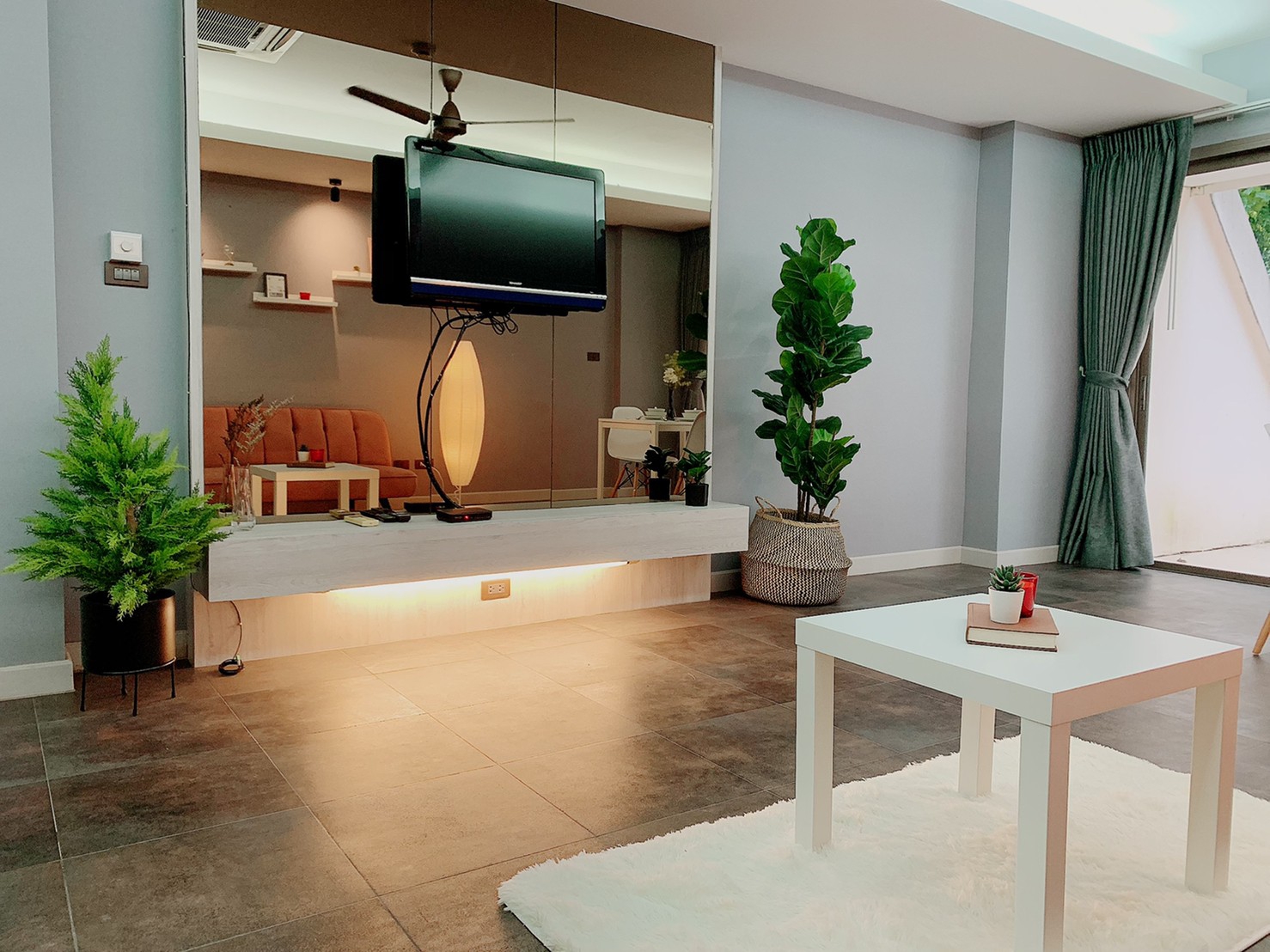 For Rent : Kathu,The Green Golf 1 Bedroom 1 Bathroom, 1st Floor, Garden View.