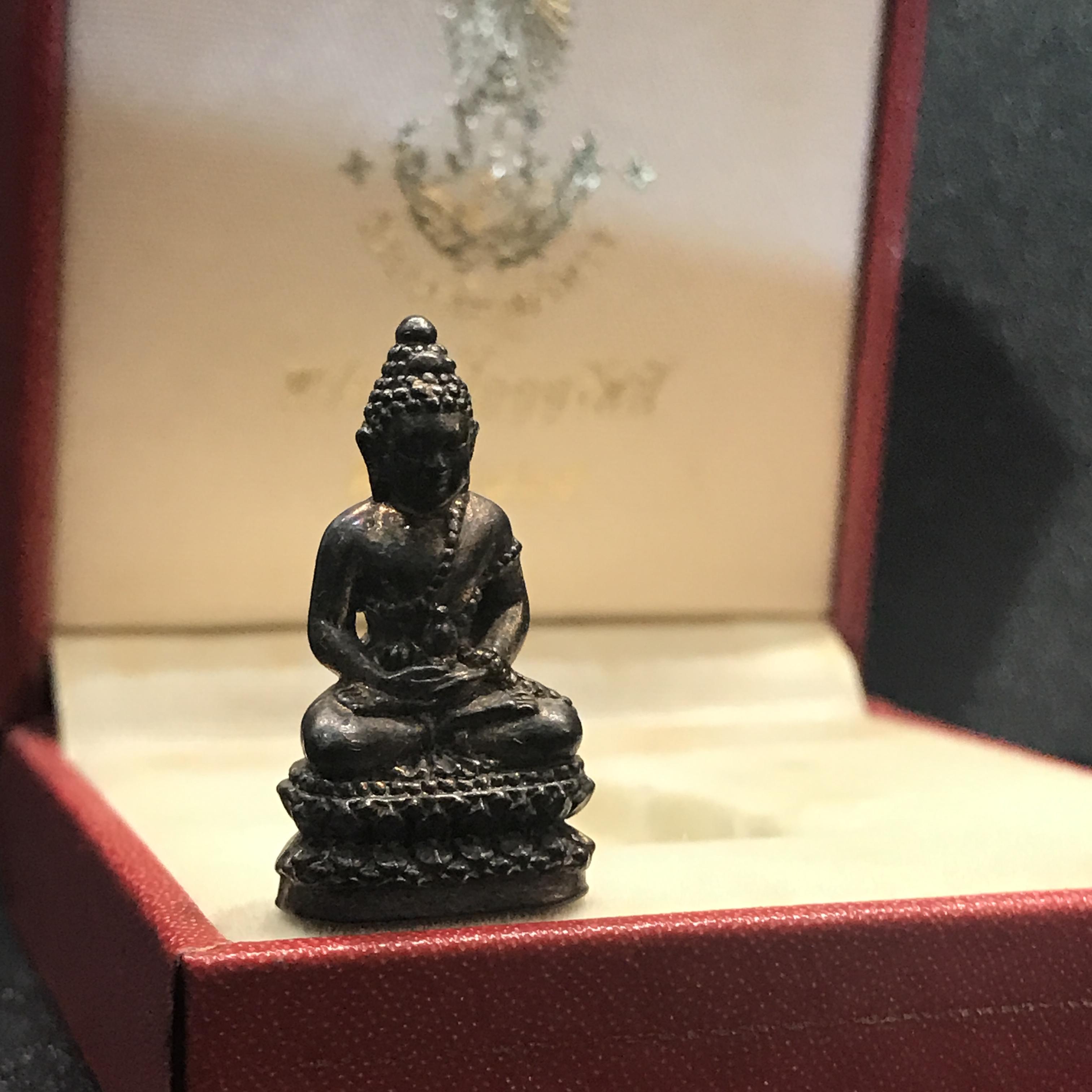 พระกริ่งโภคทรัพย์ วัดบวร ปี2535 เนื้อนวะโลหะ (สมเด็จพระญาณสังวร พระสังฆราชสกลมหาสังฆปรินายกเสด็จเททอง)