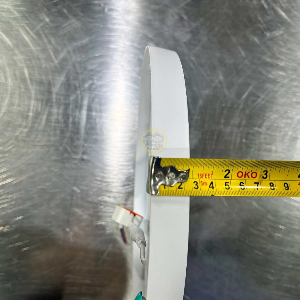 PINYO ดาวน์ไลท์ติดลอย ขอบขาว LED ขอบขาว 6w 12w 18w 24w ดาวน์ไลท์ลอย แสงขาว 6500K กันไฟกระชาก โคมไฟดาวน์ไลท์ ดาวไลท์