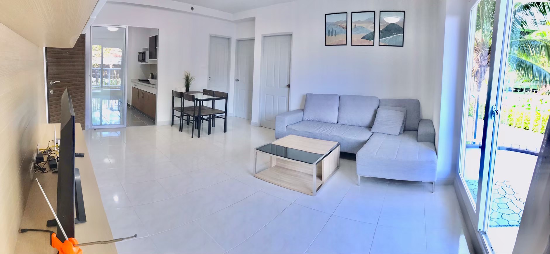 For Rent : Supalai Park @Downtown Phuket, 2 bedrooms 2 bathrooms, 2nd flr.