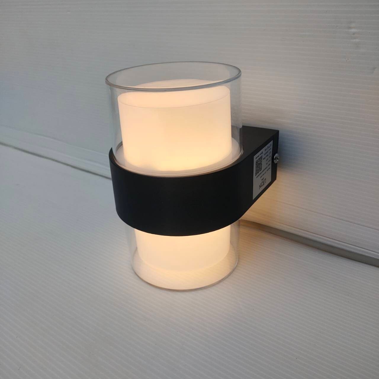 LiTON โคมติดผนัง รุ่น CUBE แบบเหลี่ยม และ กลม LED 9w แสงวอร์ม โคมผนัง โคมภายนอก โคมกันน้ำ โคมไฟ โคมไฟผนัง โคม โคมติดกำแพง