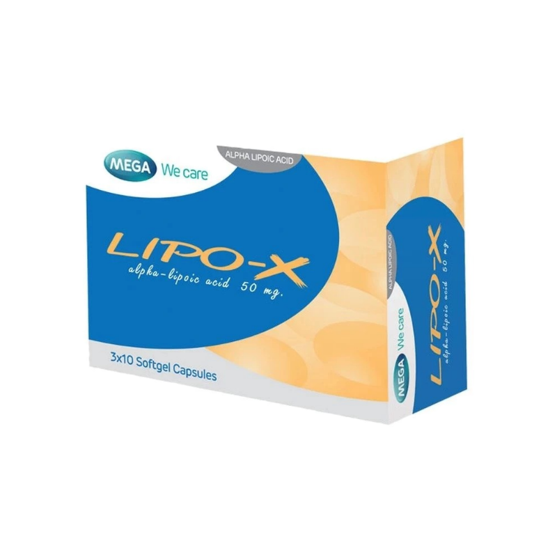 Mega We Care Lipo-x 30 capsules
