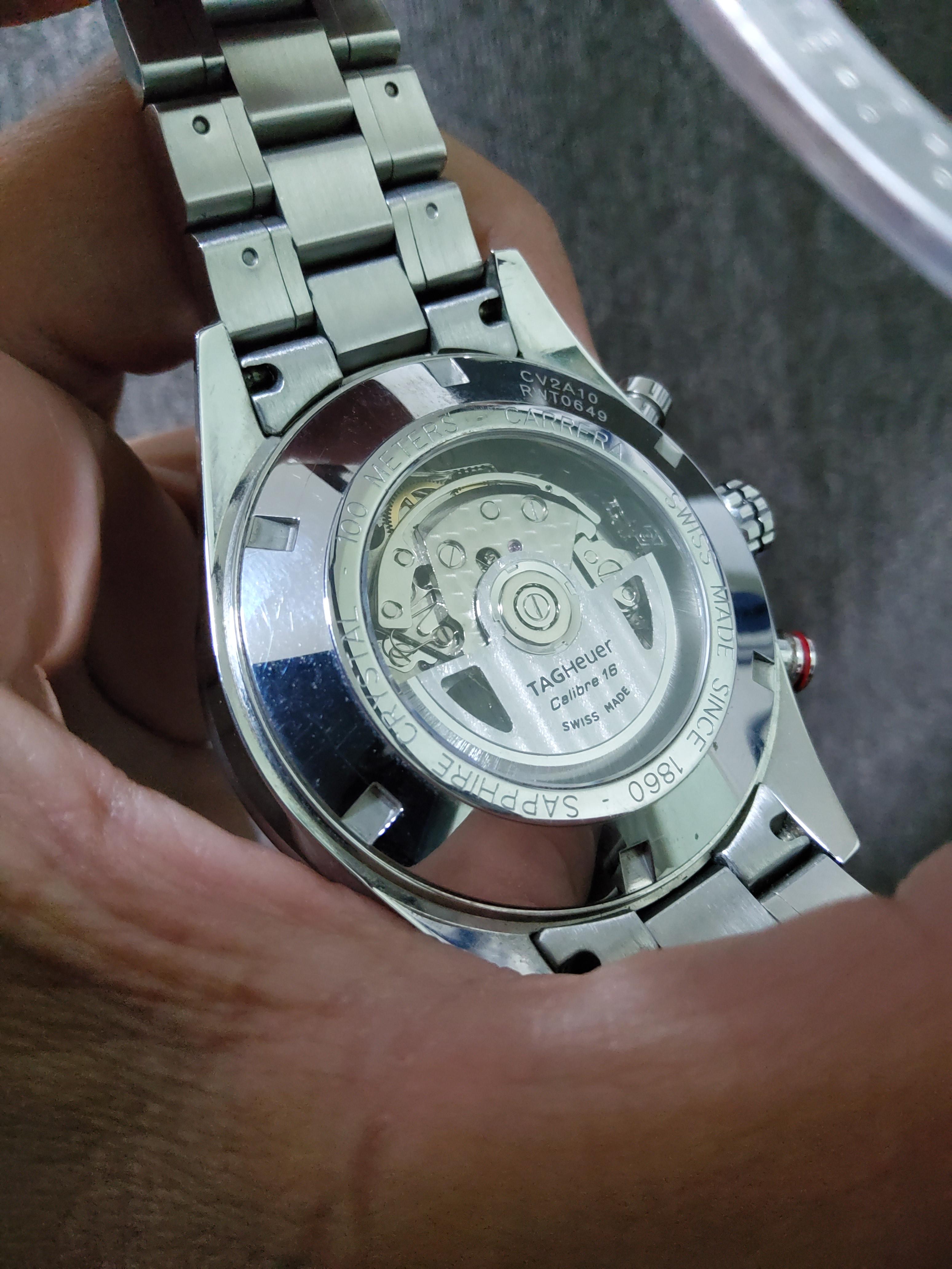 USED TAG HEUER CARERA CALIBRE 16 (43MM.)