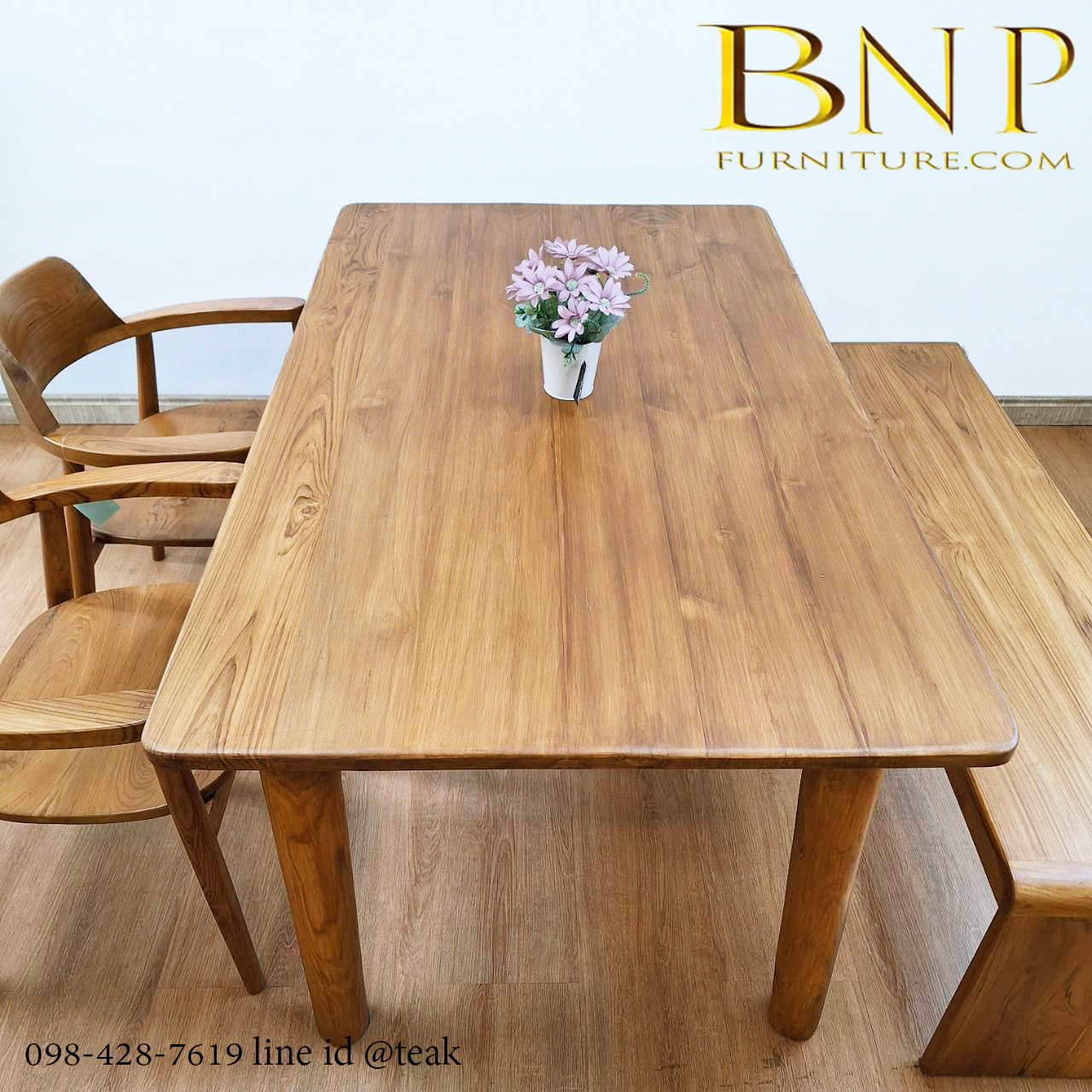 โต๊ะกินข้าว 4 ที่นั่ง รุ่น โอปอล์