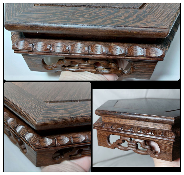 กี๋หรือฐานทรงหกเหลี่ยม20x23cm ตัวละ