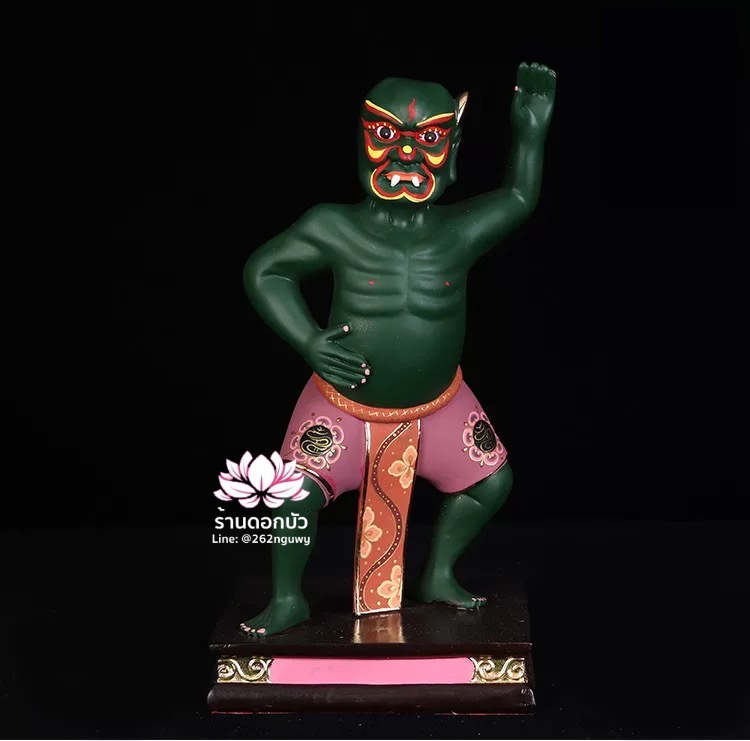 โหงวกุ้ย อู่กุ้ย อู่กุ้ยเจียงจิน หรือ ขุนพลห้าผี เทพบริวารสายนรก ขนาด 12 นิ้ว