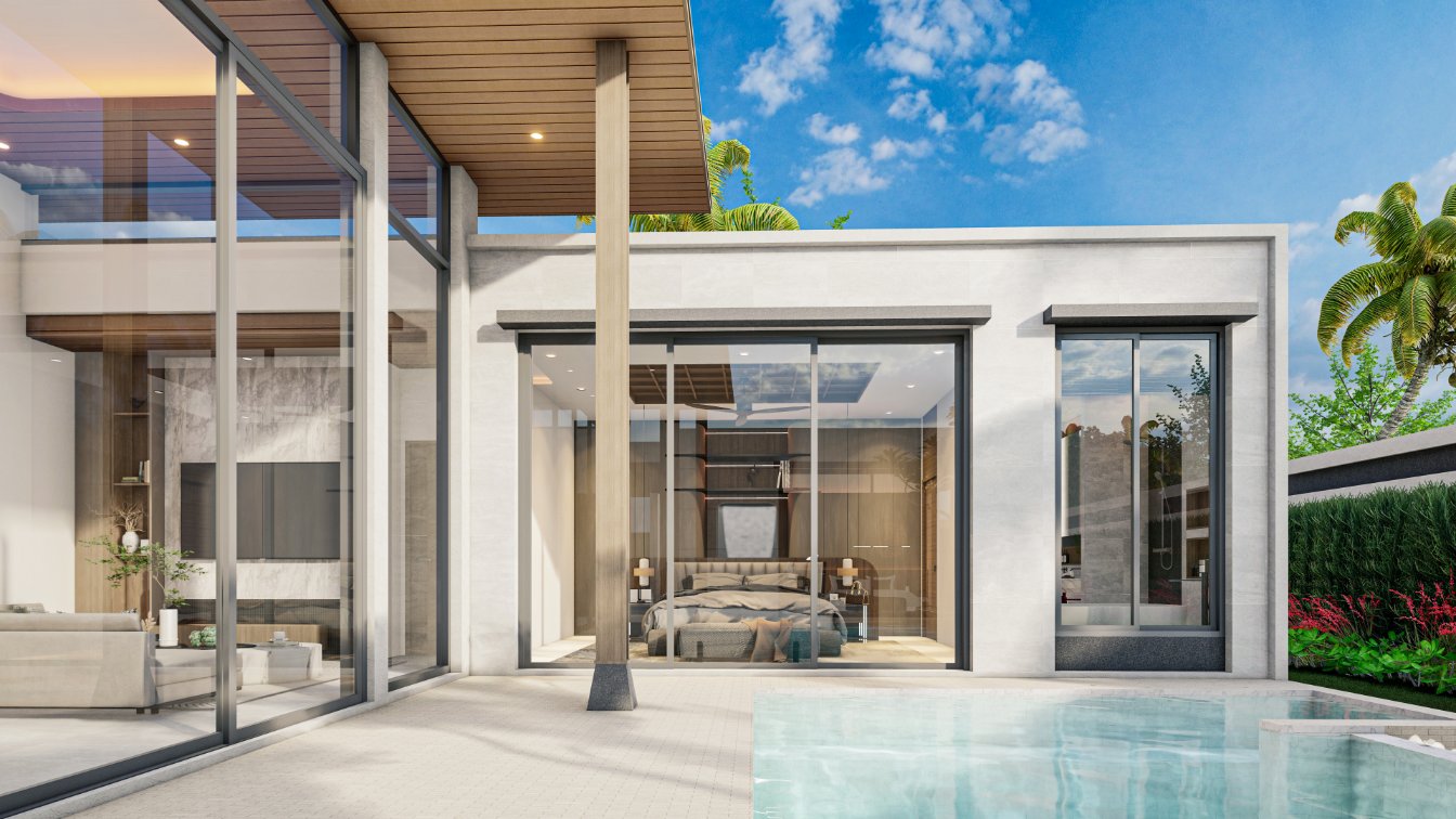 For Sales : Kohkaew, Modern Luxury Pool Villa, 5 Bedrooms 6 Bathrooms