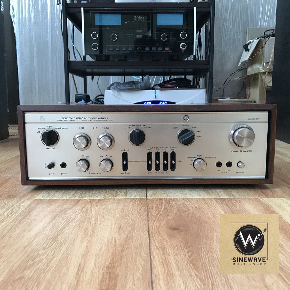Integrated Amp ยี่ห้อ Luxman รุ่น L-308 (Made in Japan) ไฟ 220Volts