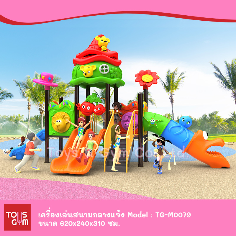 เครื่องเล่นสนามกลางแจ้ง ชุด TG-M0079