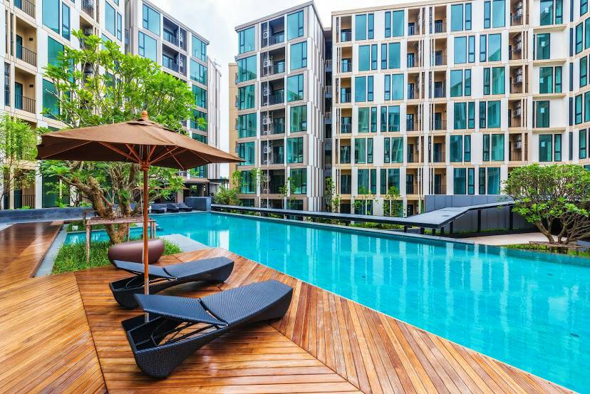 Road Bypass:For rent Condo New Modern style 1 bed room on the by pass road Phuket