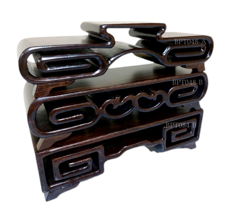 ฐานหรือกี๋ไม้ขนาดเล็ก ไม้ชิ้นเดียว