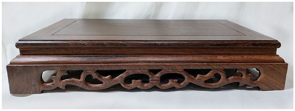 กี๋หรือฐานไม้ สี่เหลี่ยมผืนผ้า ท๊อป 21cmx35cm