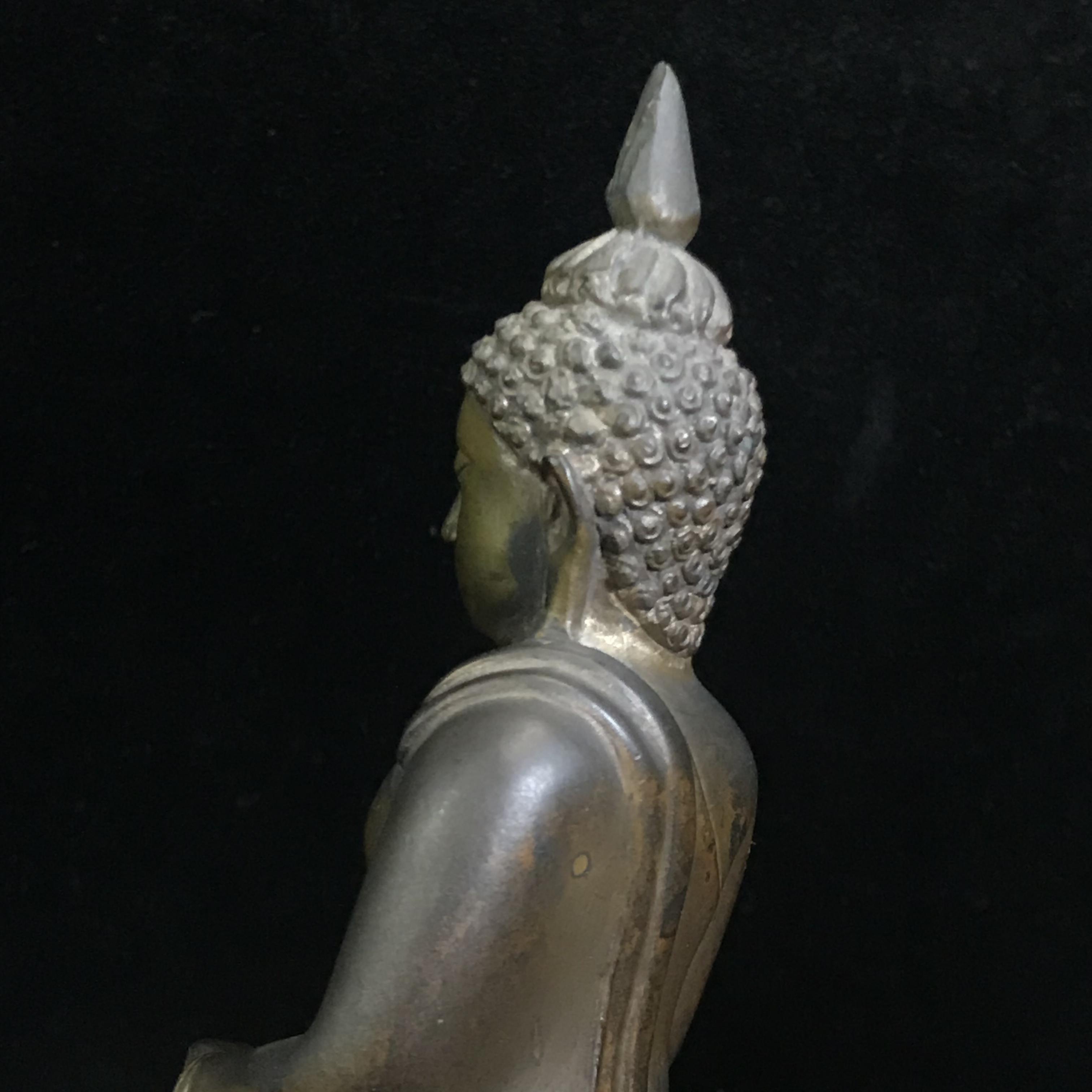 พระไพรีพินาศ วัดบวรนิเวศวิหาร ปี 2544 เนื้อสัมฤทธิ์ หน้าตัก 3นิ้ว (นิยมหายาก)(1ใน2989องค์)