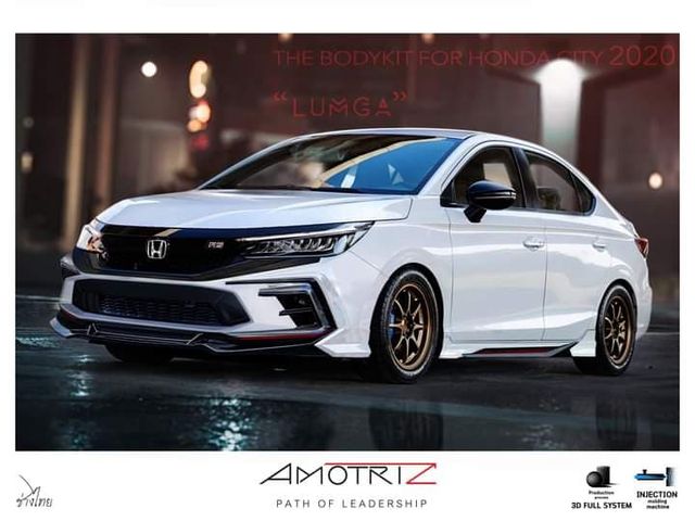 Honda City 2020 bodykits by Amoriz
