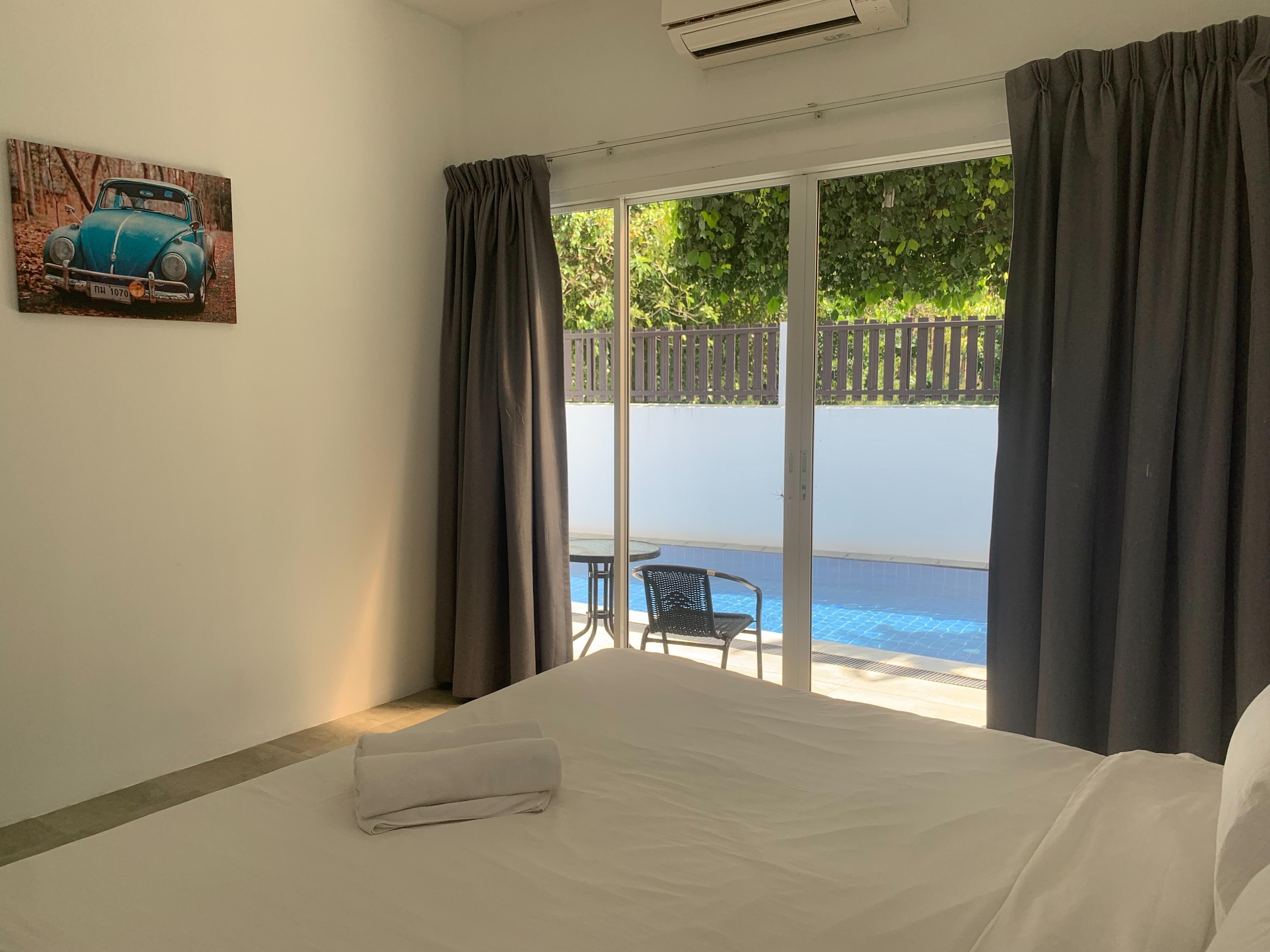 For Rent : Thalang, Single story house with swimming pool, 3 bedrooms 2 bathrooms