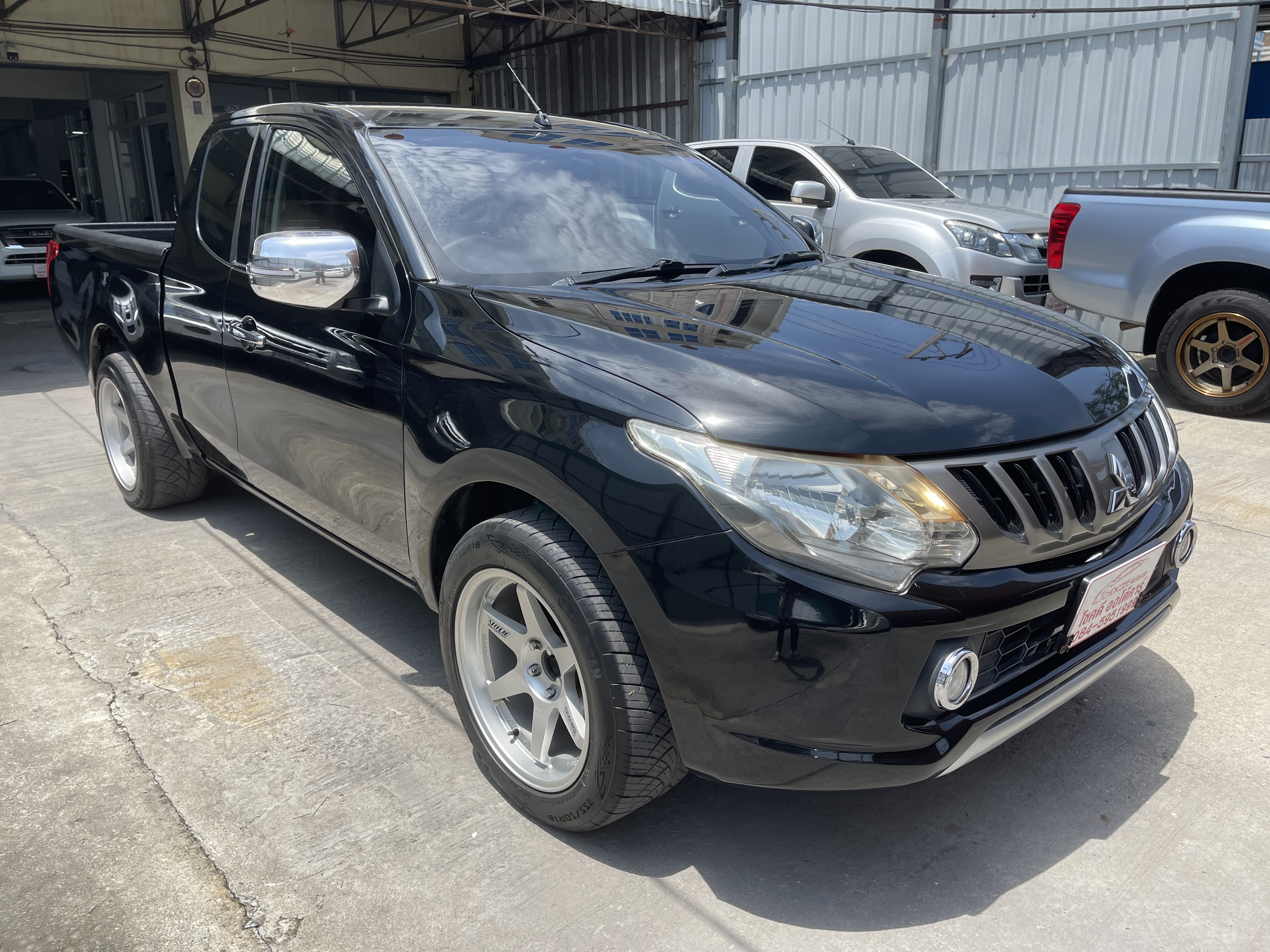 Mitsubishi Triton All New Cab 2.5 GLX 2018 ดำ