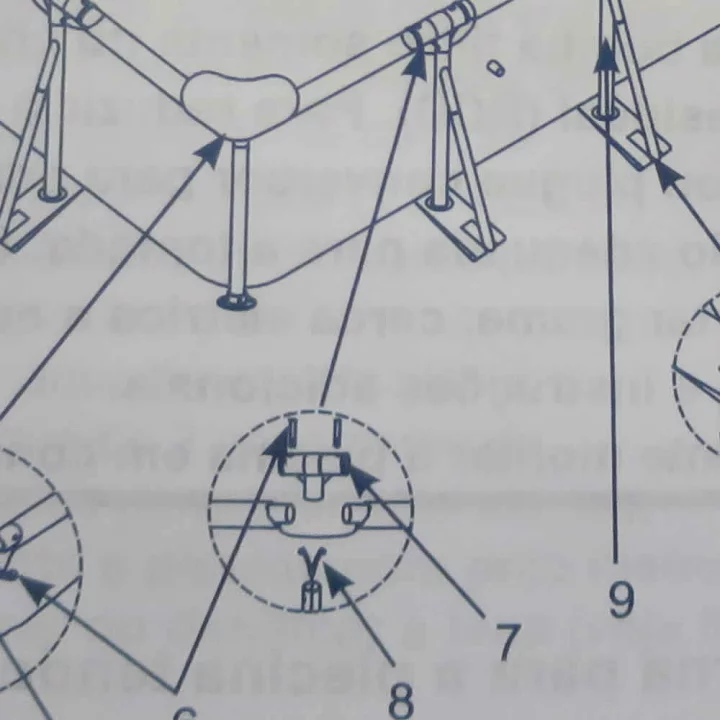 Intex 10575 GIUNTO A T PER FRAME RETTANGOLARI 28273