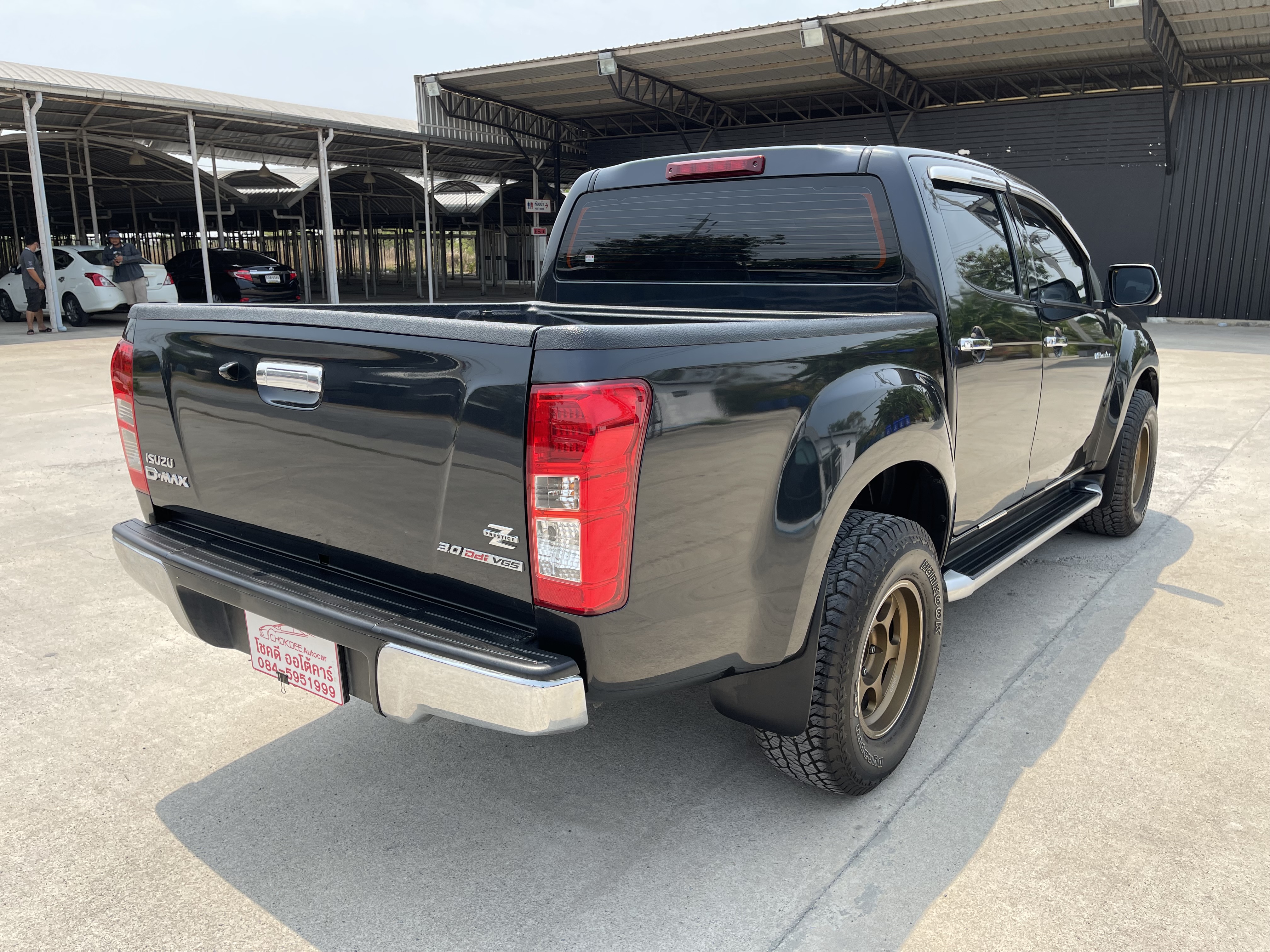 Isuzu Dmax All New 4ประตู Hilander 3.0 Vgs Z Prestige Navi 2012 ดำ