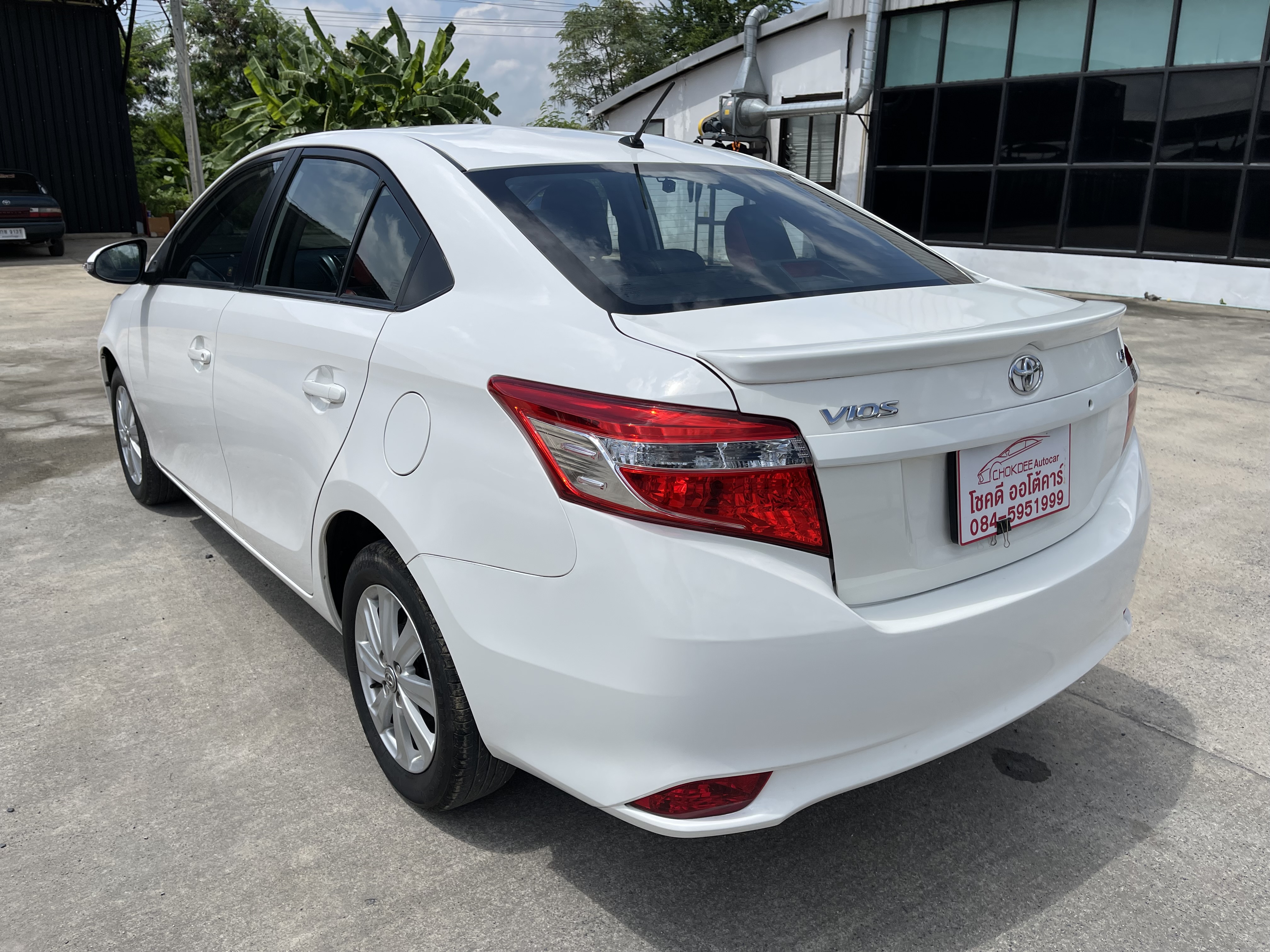 Toyota Vios 1.5 E (E85) At 2016 ขาว