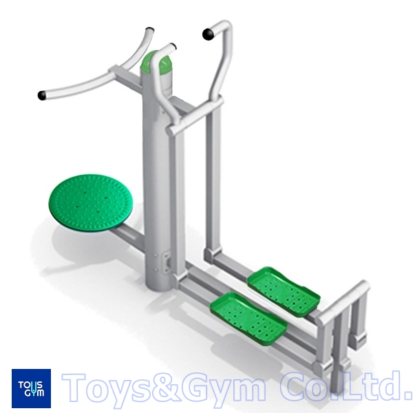 อุปกรณ์บิดเอวและสกีอากาศ แบบเล่นคู่