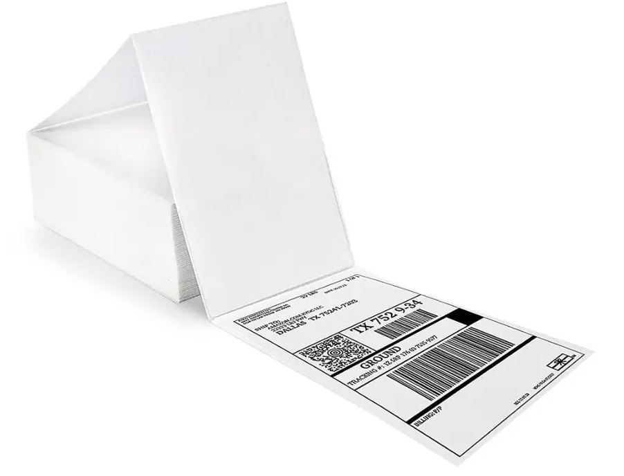 สติ๊กเกอร์ label 100x150 แผ่นพับ
