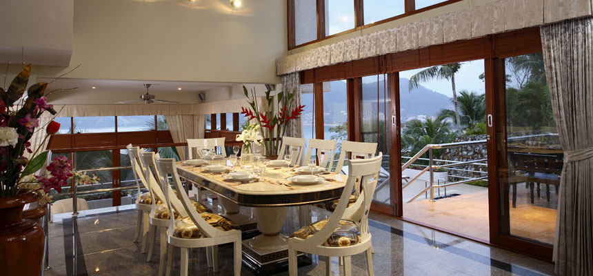 For Rent : Beautifully 5 Bed room Pool Villa Sea View in Patong