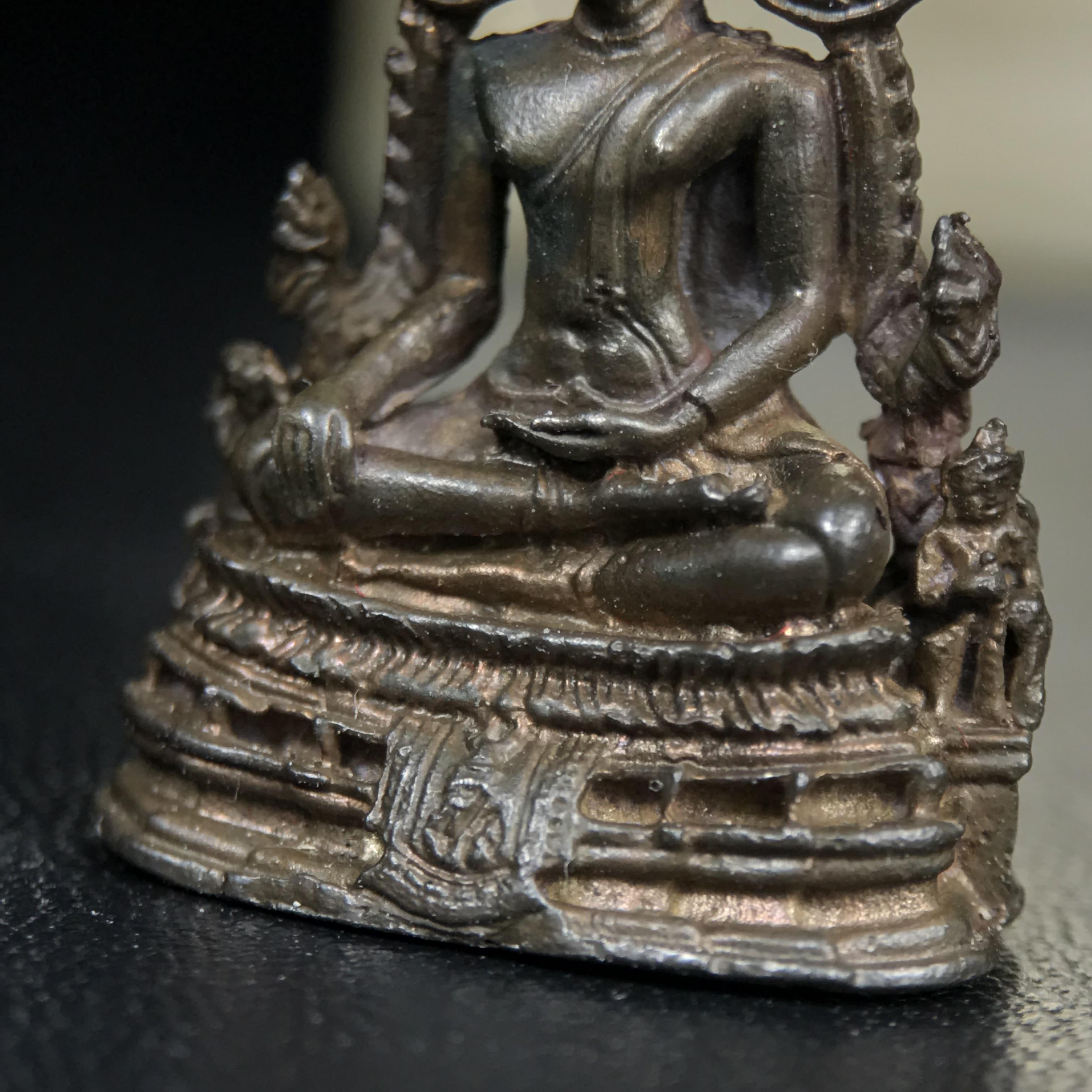 กริ่งพระพุทธชินราช ภปร. กองทัพภาคที่3จัดสร้าง ปี2517 เนื้อนวโลหะกล่องเดิม(คัดสภาพสวย)(หายาก)(ในหลวง ร.9 เสด็จในพิธี)