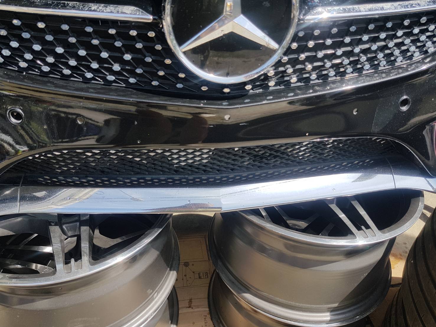 กันชนหน้าW205 AMG