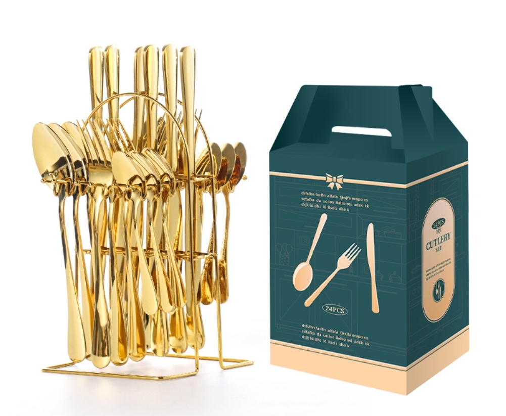 set ช้อนส้อมมีดสแตนเลส