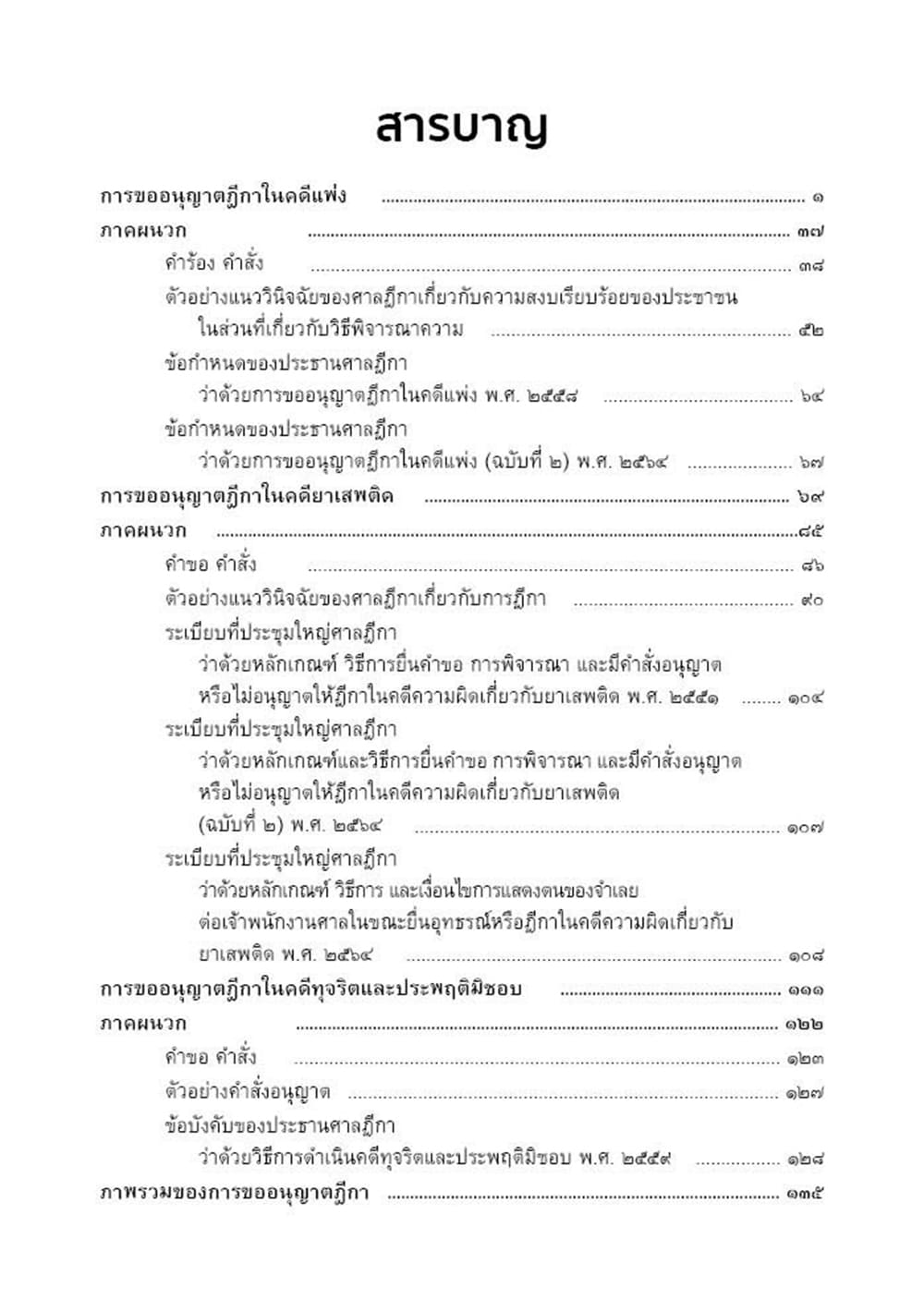 (แถมปกใส) การขออนุญาตฎีกา ในคดีแพ่ง คดียาเสพติด คดีทุจริตและประพฤติมิชอบ พิมพ์ครั้งที่ 3 สุพิศ ปราณีตพลกรัง TBK1367 sheetandbook ALX